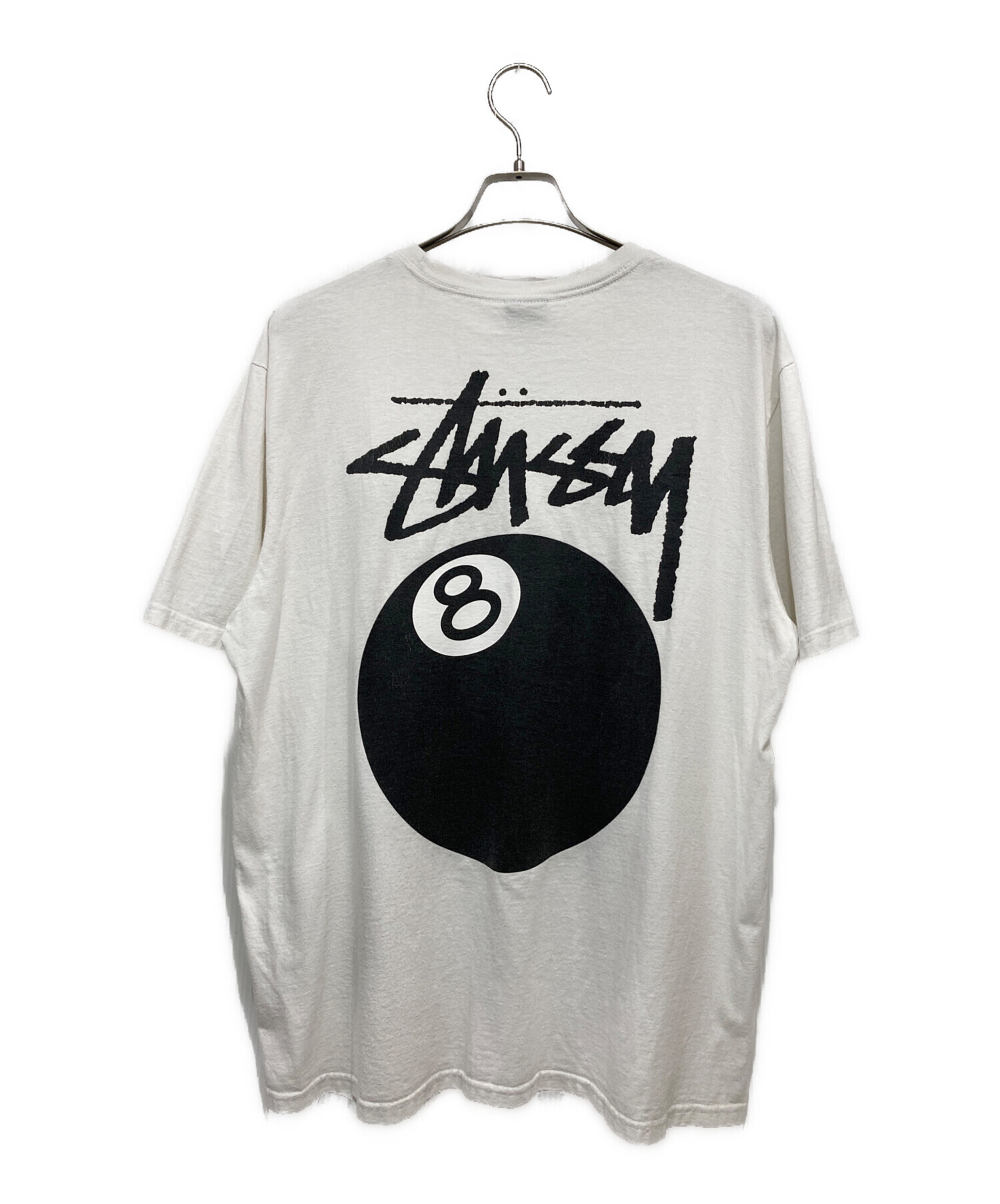 中古・古着通販】stussy (ステューシー) 8ボールTシャツ ホワイト