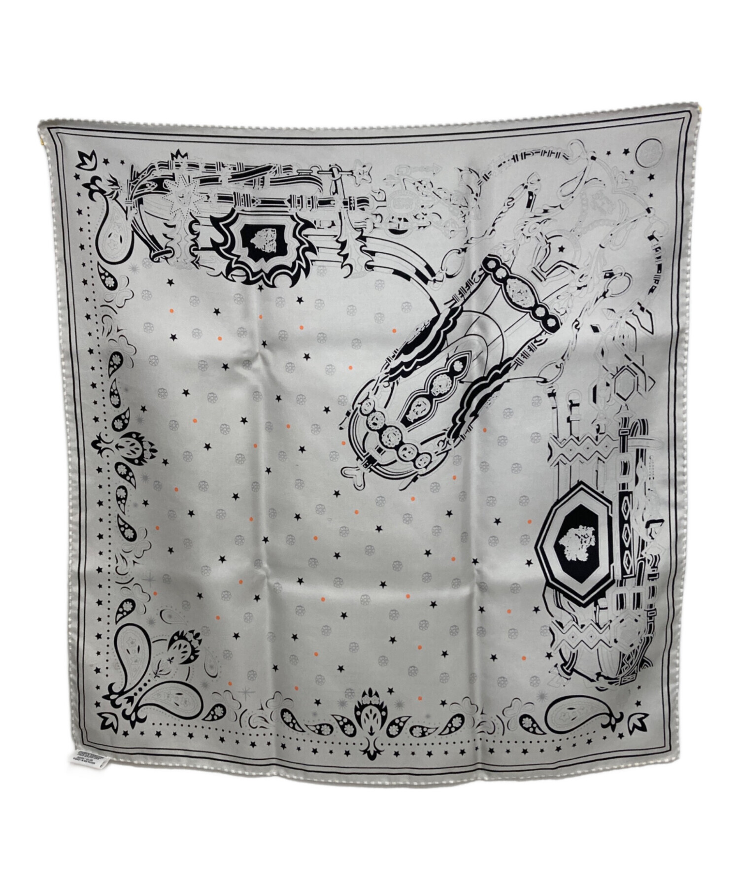 未使用品　HERMES IN THE MOUNTAINS カレ 55cm 中古・古着通販】HERMES (エルメス) カレ55 BRIDES ET DESTIN BAND 馬