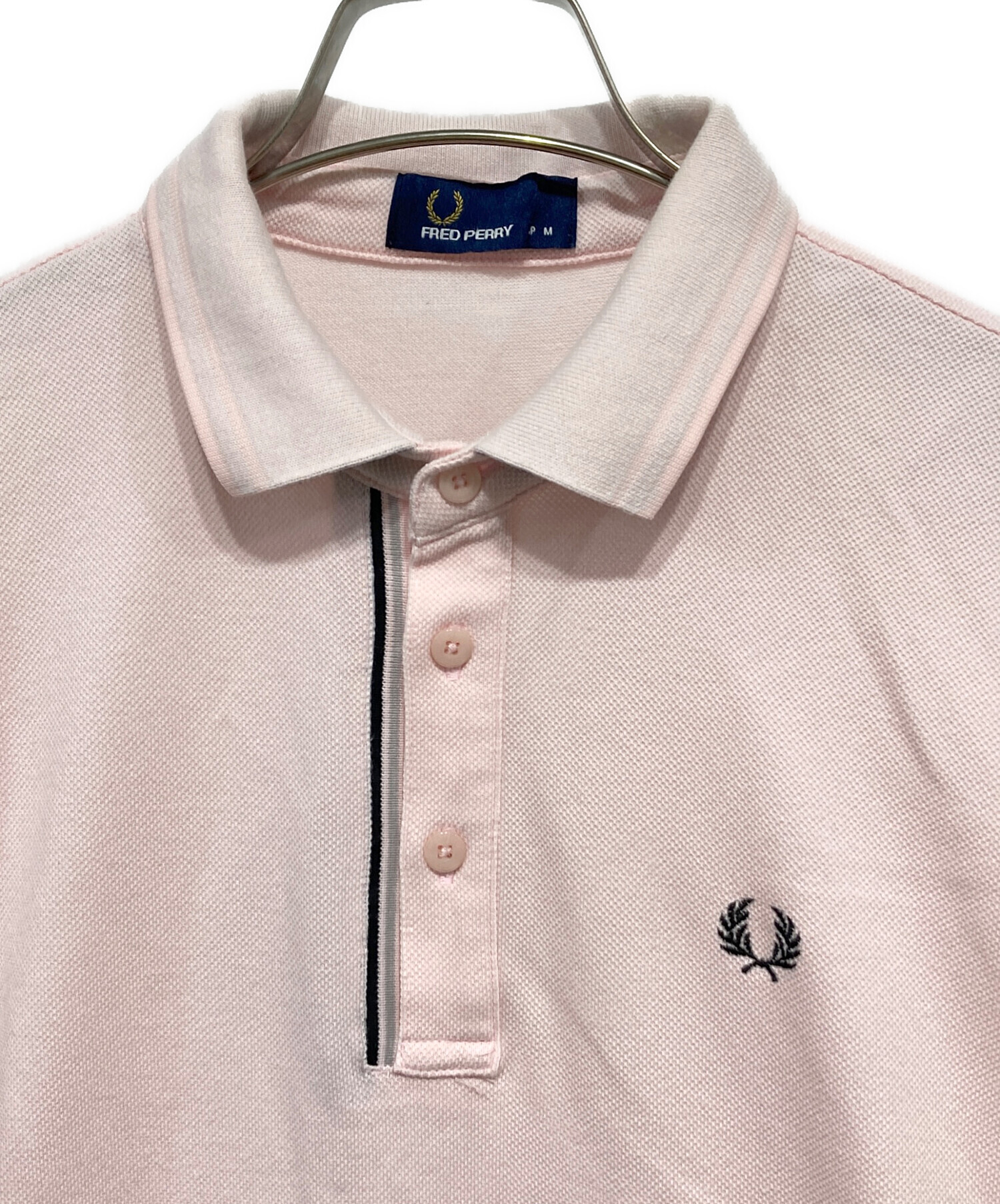 中古・古着通販】FRED PERRY (フレッドペリー) ポロシャツ ピンク