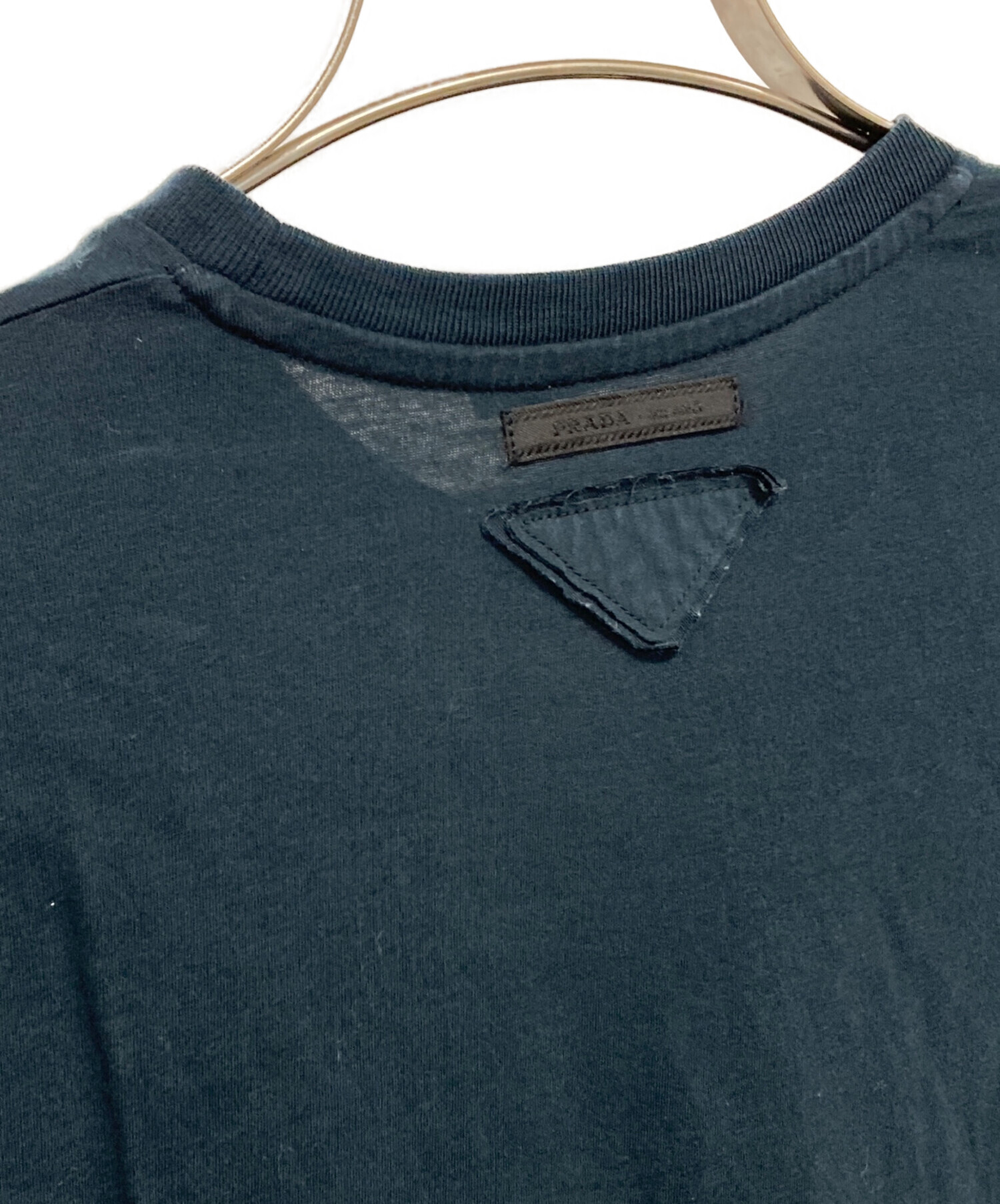 中古・古着通販】PRADA (プラダ) Tシャツ ネイビー サイズ:S