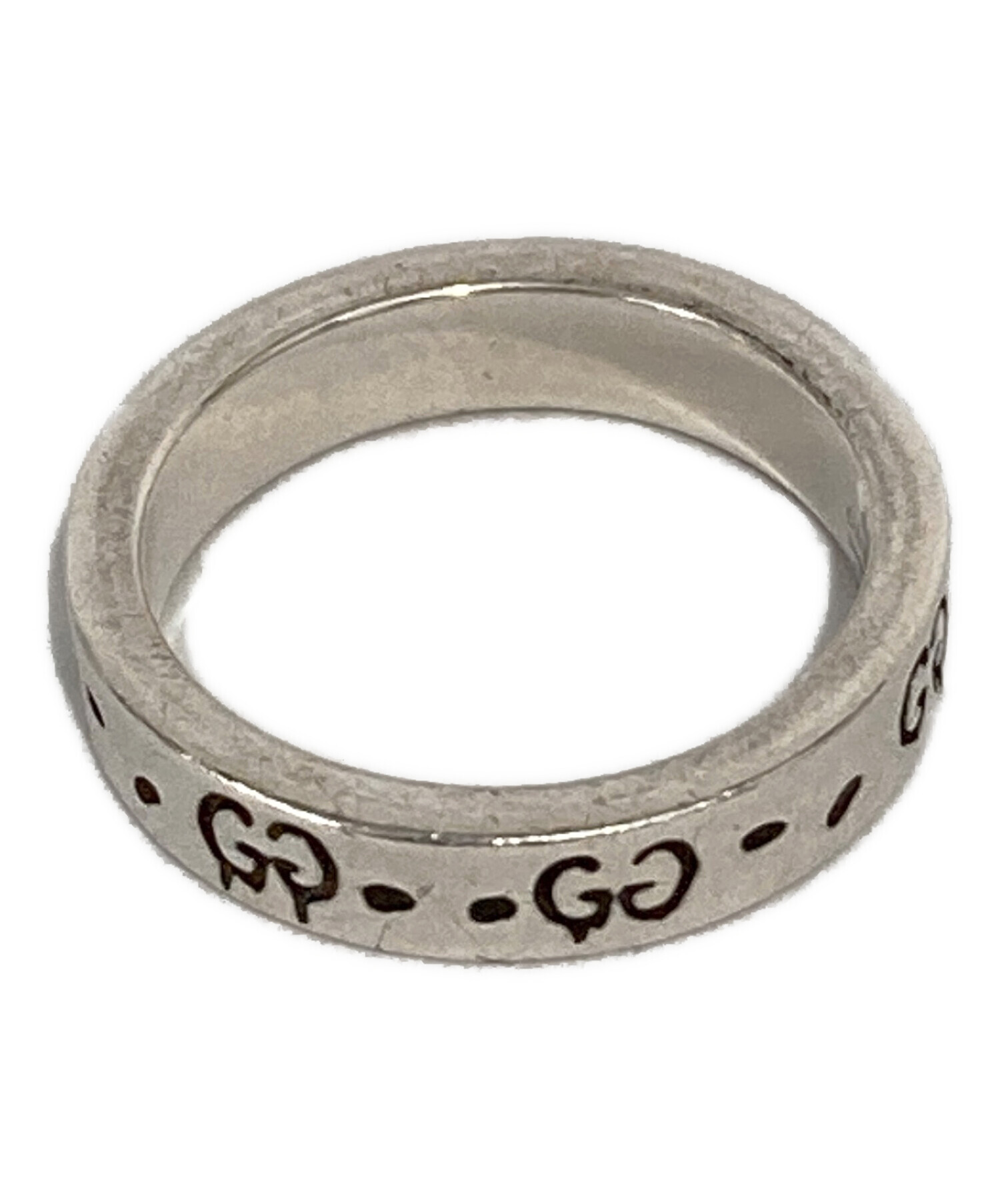 中古・古着通販】GUCCI (グッチ) ゴーストシルバーリング シルバー 