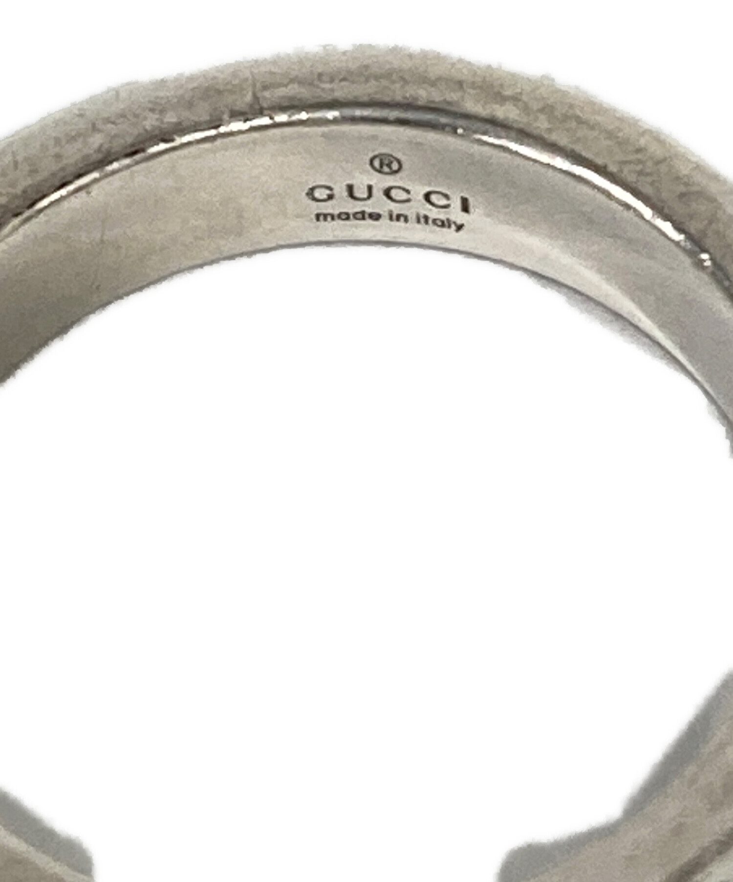 中古・古着通販】GUCCI (グッチ) ゴーストシルバーリング シルバー 
