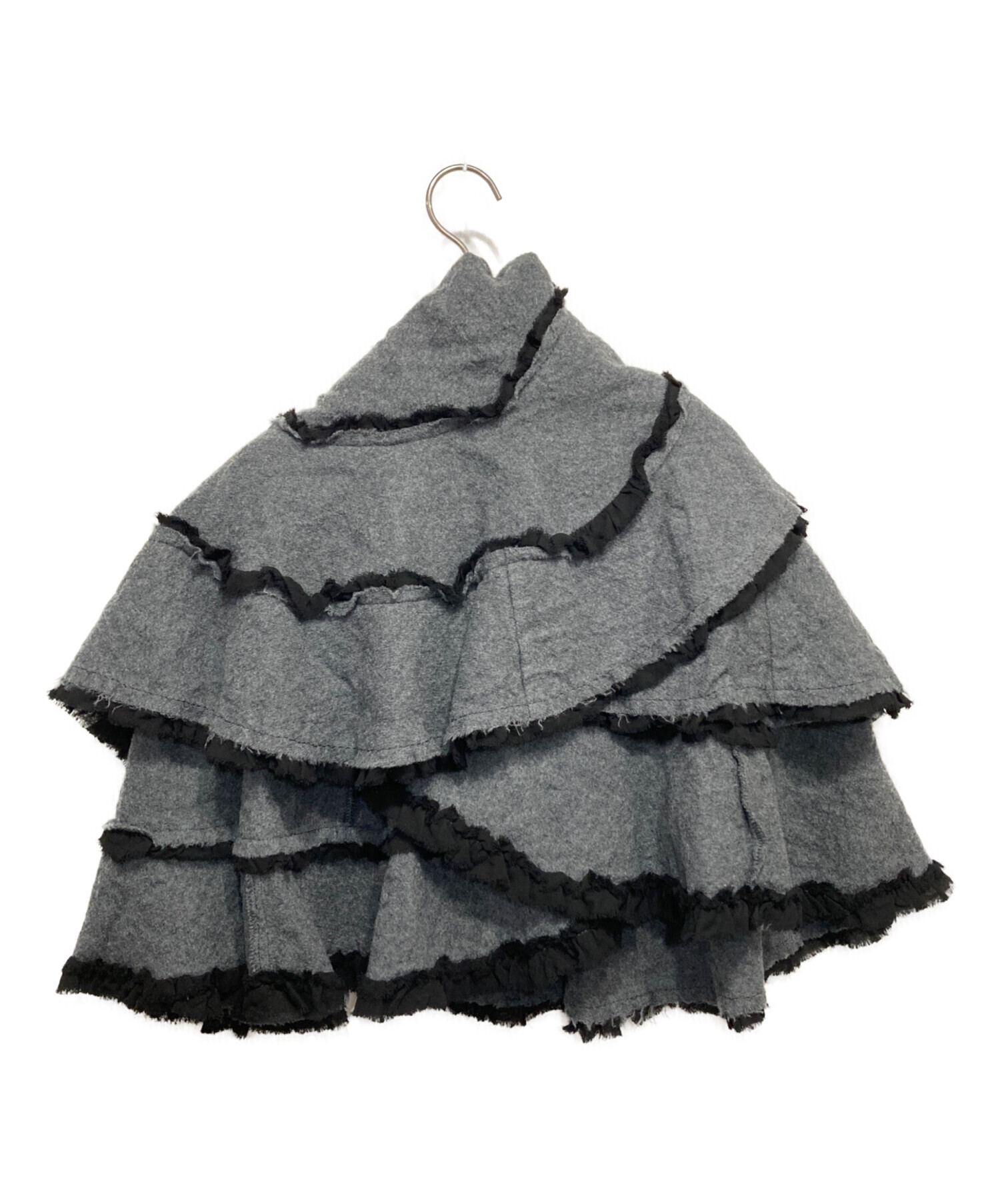 名作！トリココムデギャルソンスウェット変形デザインフリルボレロ 中古・古着通販】tricot COMME des GARCONS (トリココムデギャルソン