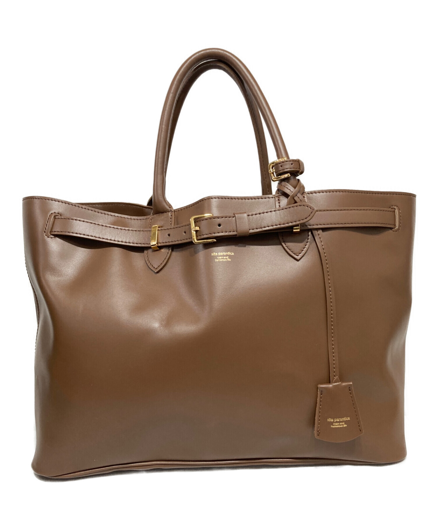 SITA PARANTICA ウエストバッグ ブラウン 新品タグ付き 中古・古着通販】SITA PARANTICA (シータパランティカ) BELT BAG