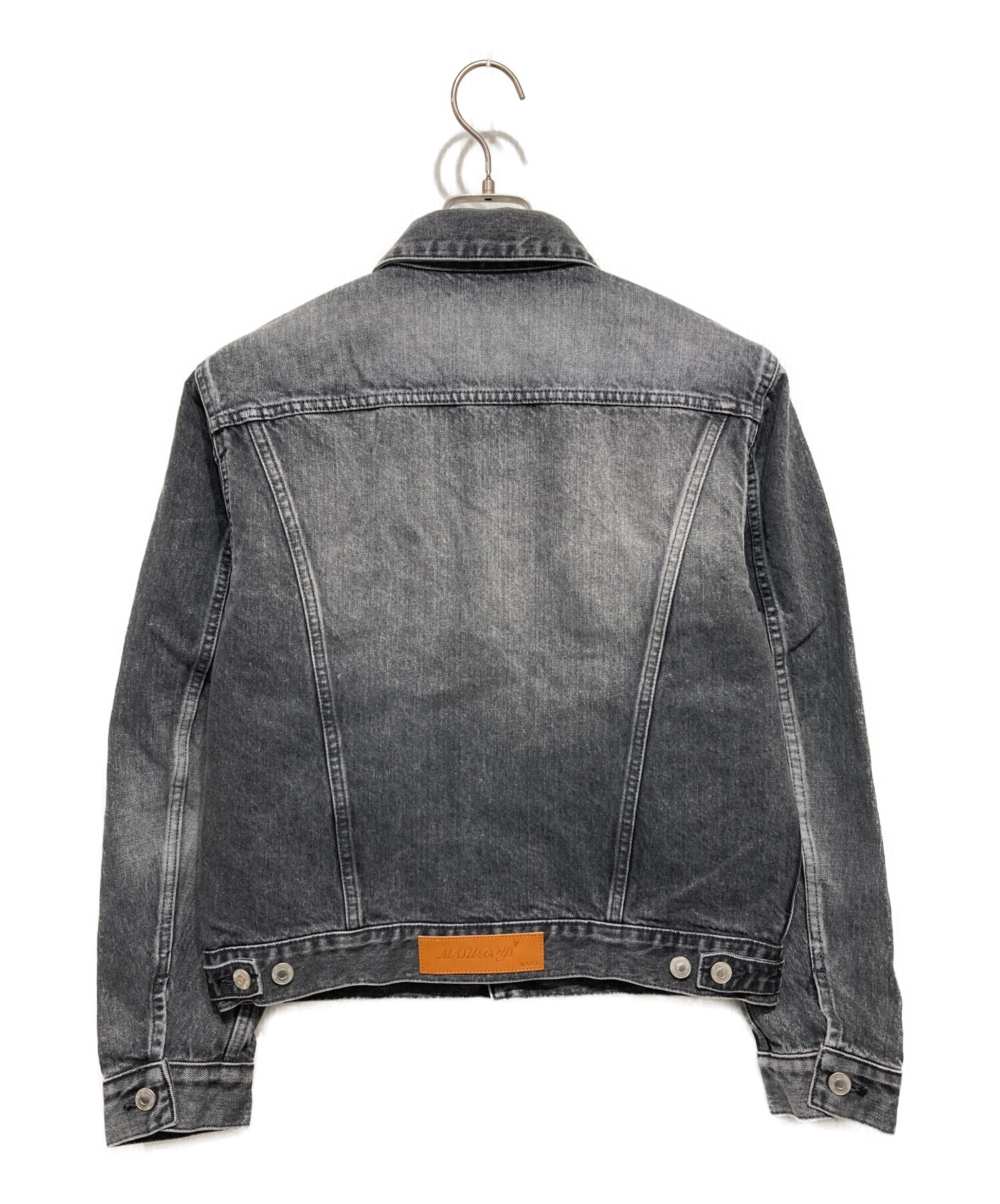 中古・古着通販】masu (エムエーエスユー) EMBLEM DENIM JACKET 