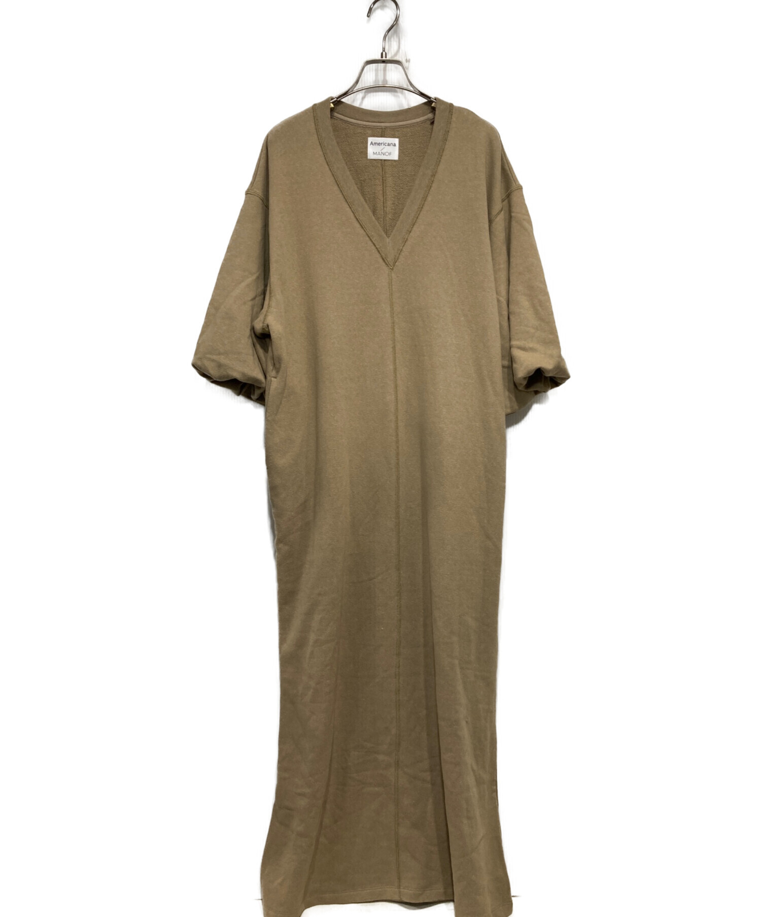 【AMERICANA×MANOF】RAFFY FLEECE ONE PIECE 中古・古着通販】Americana (アメリカーナ) MANOF (マノフ) RAFFY
