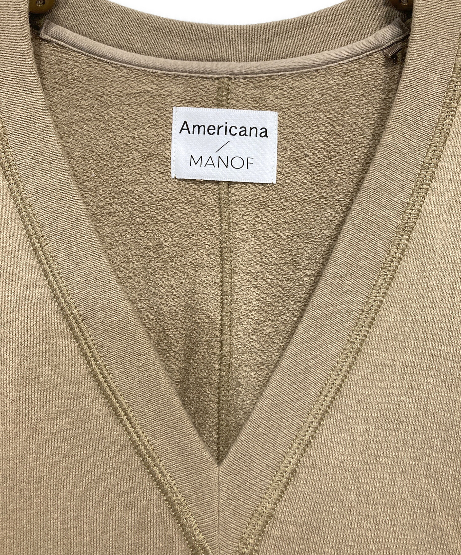 【AMERICANA×MANOF】RAFFY FLEECE ONE PIECE 中古・古着通販】Americana (アメリカーナ) MANOF (マノフ) RAFFY