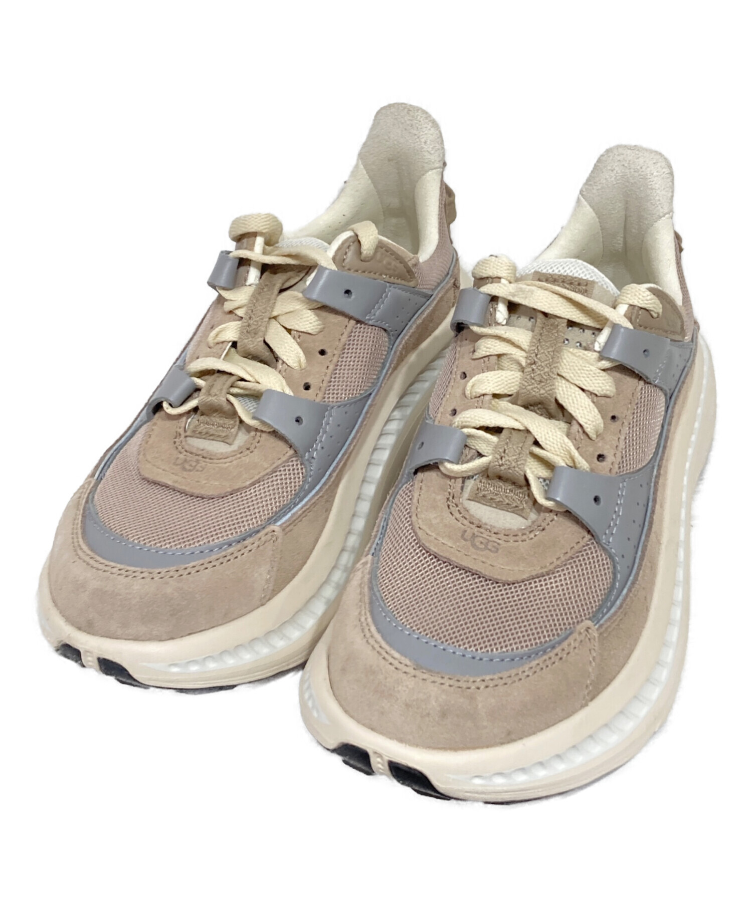 中古・古着通販】UGG (アグ) スニーカー ベージュ サイズ:23｜ブランド 