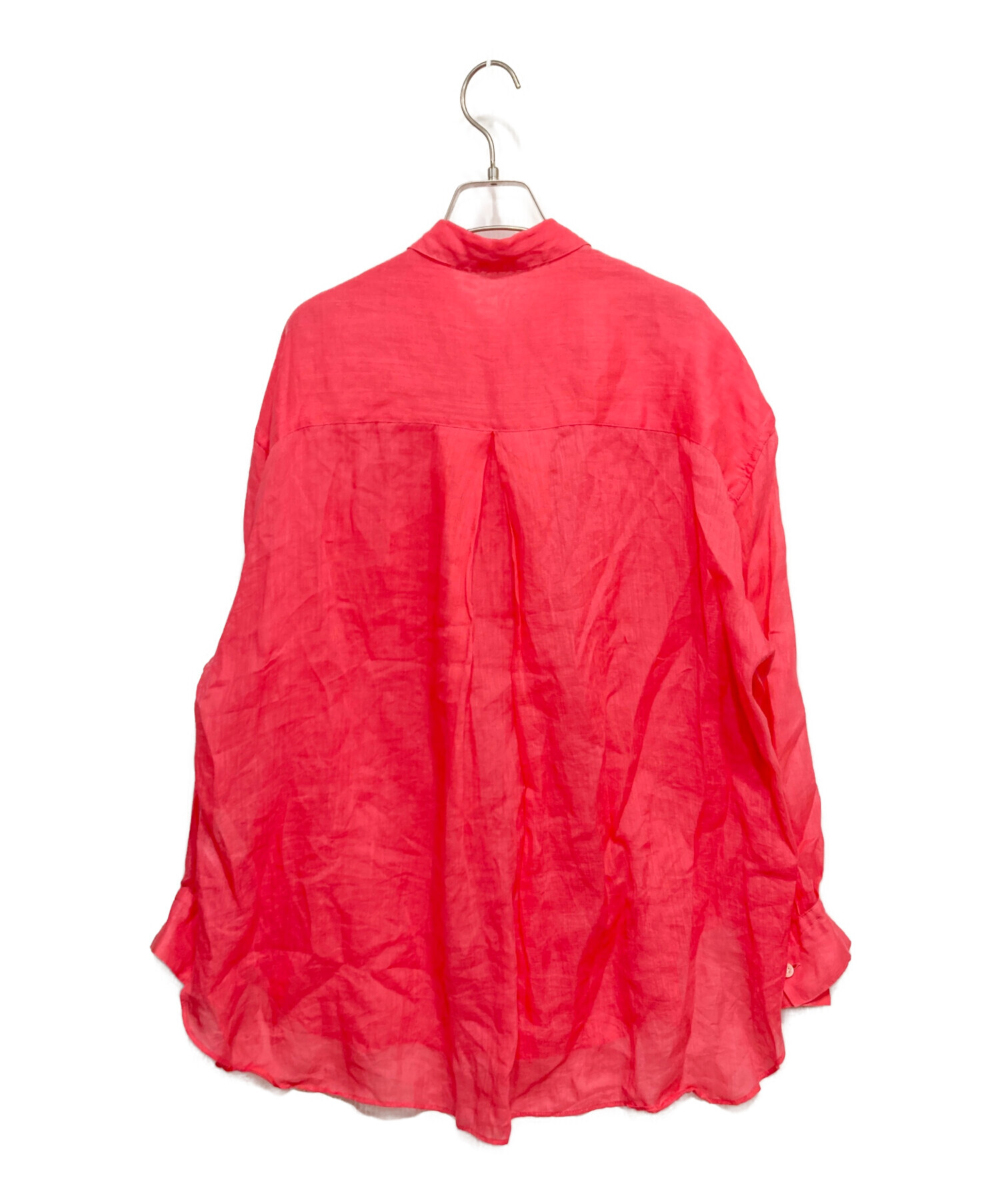 中古・古着通販】Plage (プラージュ) PURE RAMIE SHEER シャツ ピンク
