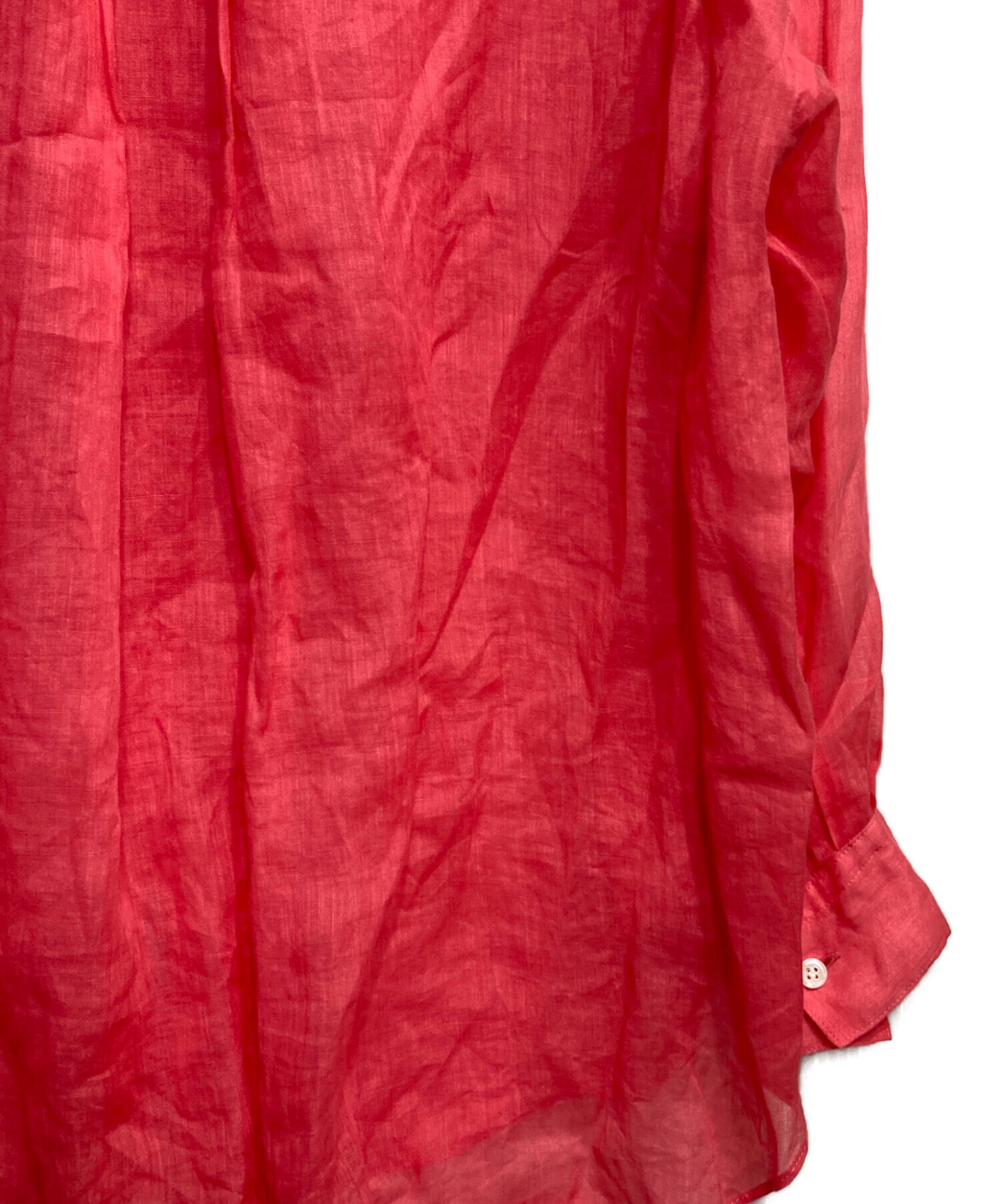 中古・古着通販】Plage (プラージュ) PURE RAMIE SHEER シャツ ピンク