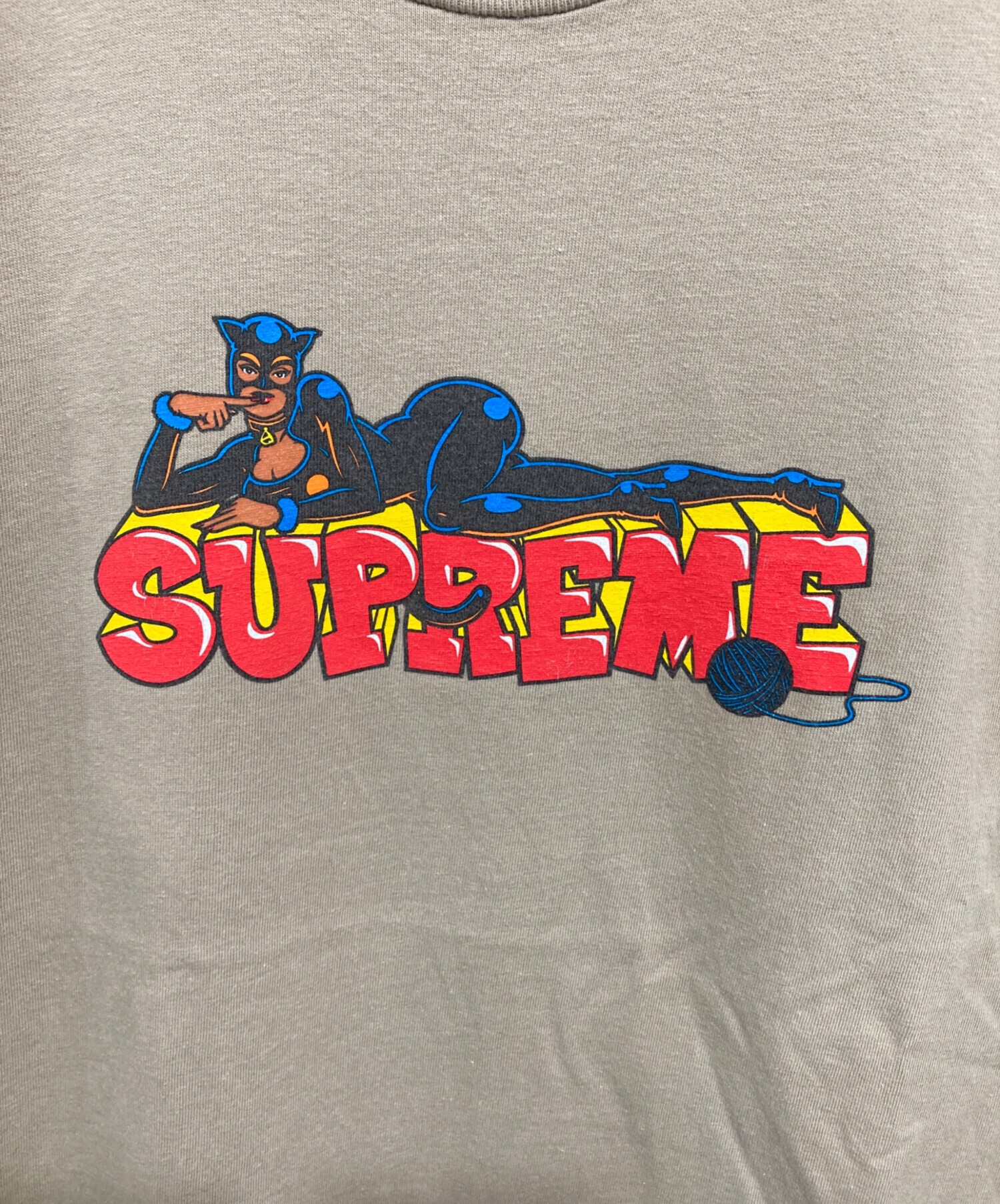 中古・古着通販】SUPREME (シュプリーム) Catwoman Tee ベージュ
