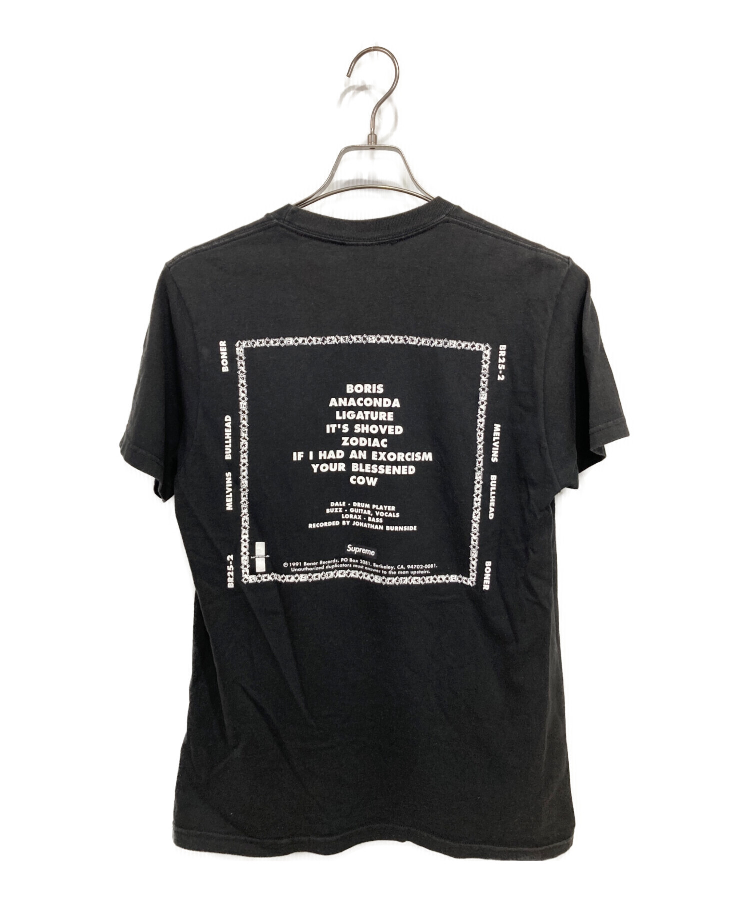 中古・古着通販】Supreme (シュプリーム) melvins bullhead tee