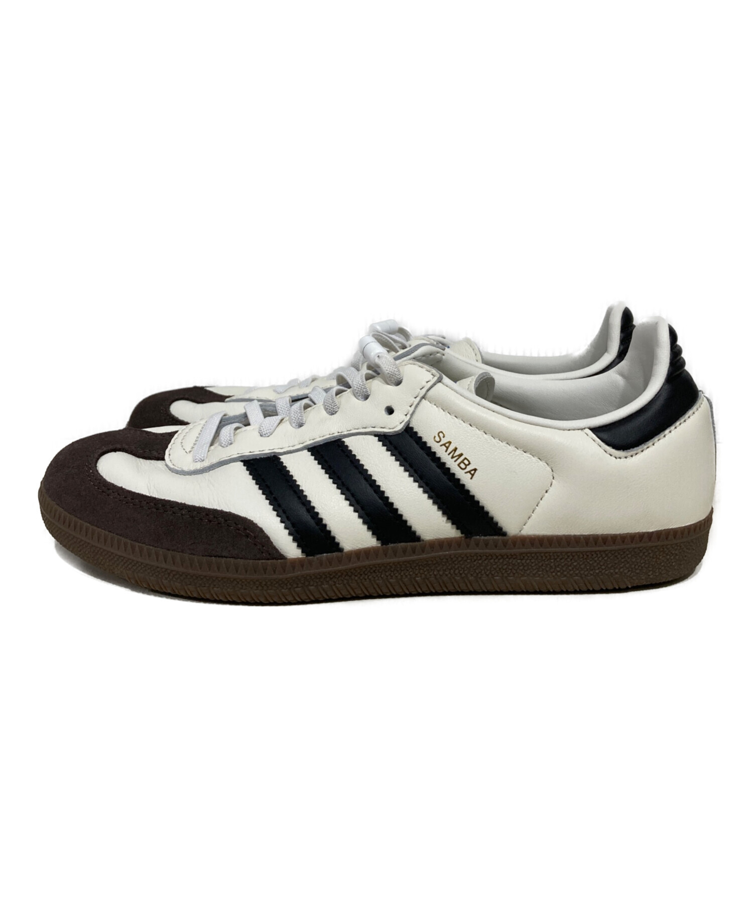 中古・古着通販】adidas (アディダス) Samba OG ホワイト×ブラウン