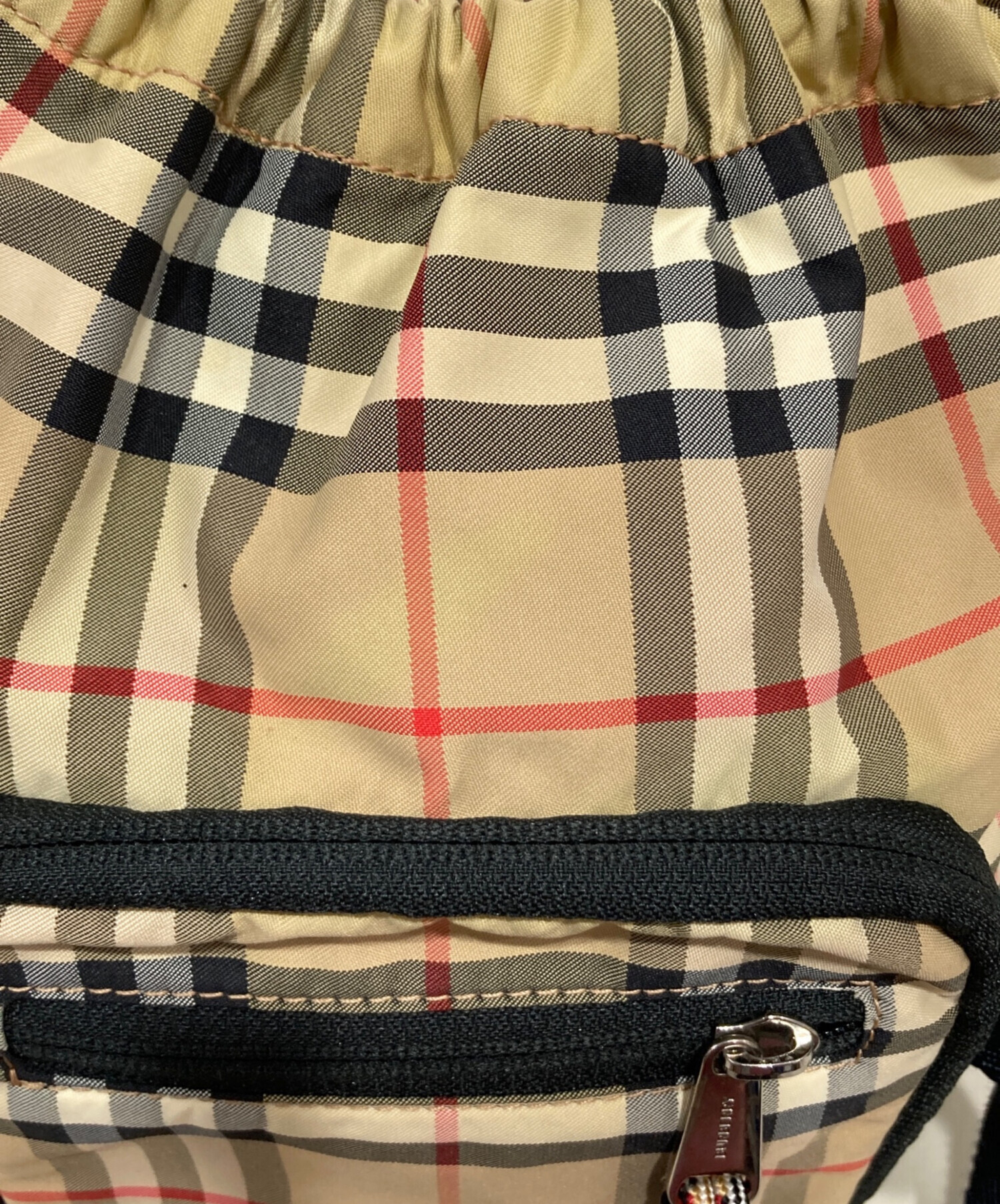 中古・古着通販】BURBERRY (バーバリー) ナイロンノバチェックボディー