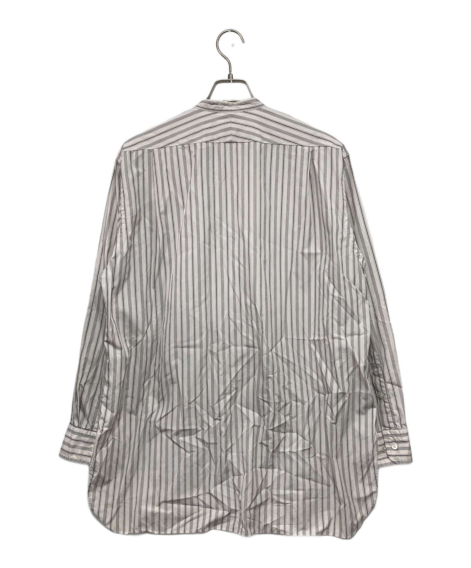 中古・古着通販】YLEVE (イレーヴ) バンドカラーシャツ ピンク サイズ 