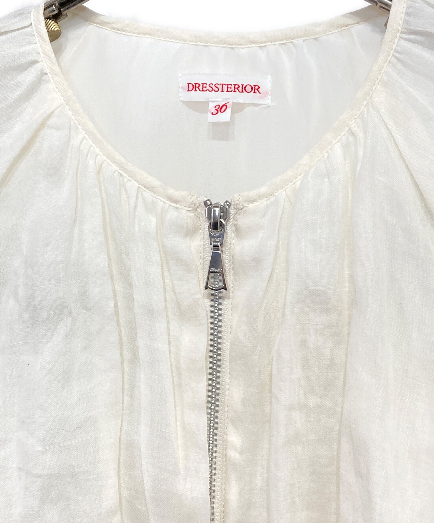 中古・古着通販】DRESSTERIOR (ドレステリア) 「【洗える/リネン100