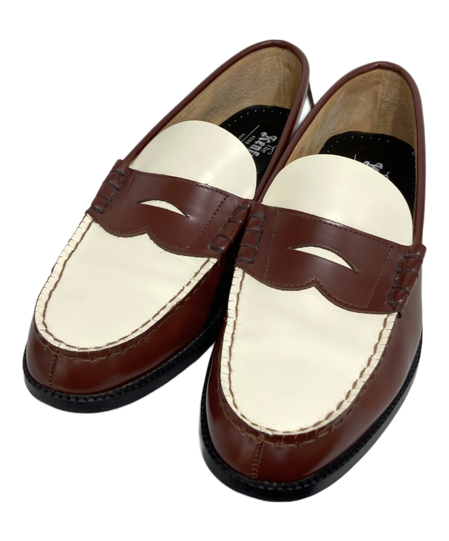 中古・古着通販】kenford (ケンフォード) COMBI LOAFERS ブラウン