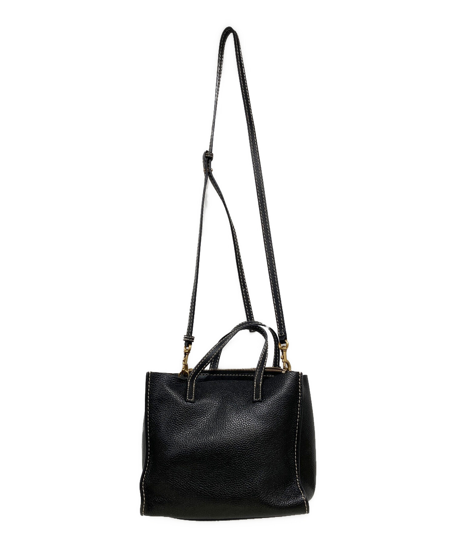 未使用タグ付き　マークジェイコブス　2way PCバッグ　ブラック　レディース 中古・古着通販】MARC JACOBS (マークジェイコブス) 2WAYバッグ