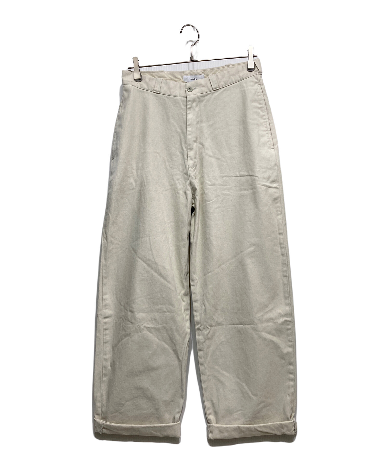 中古・古着通販】MARKA (マーカ) U.S.ARMY CHINO TROUSERS ホワイト