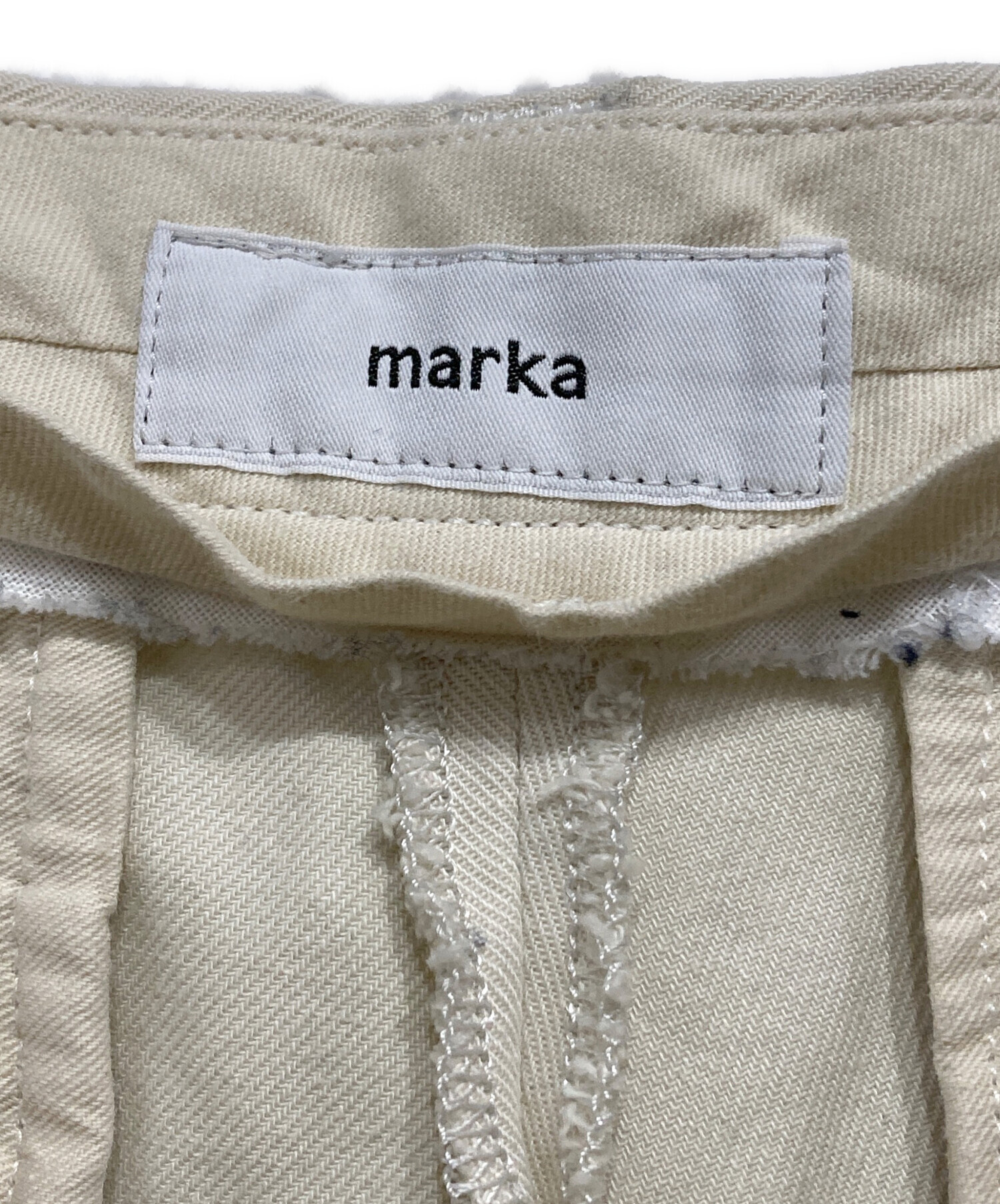中古・古着通販】MARKA (マーカ) U.S.ARMY CHINO TROUSERS ホワイト