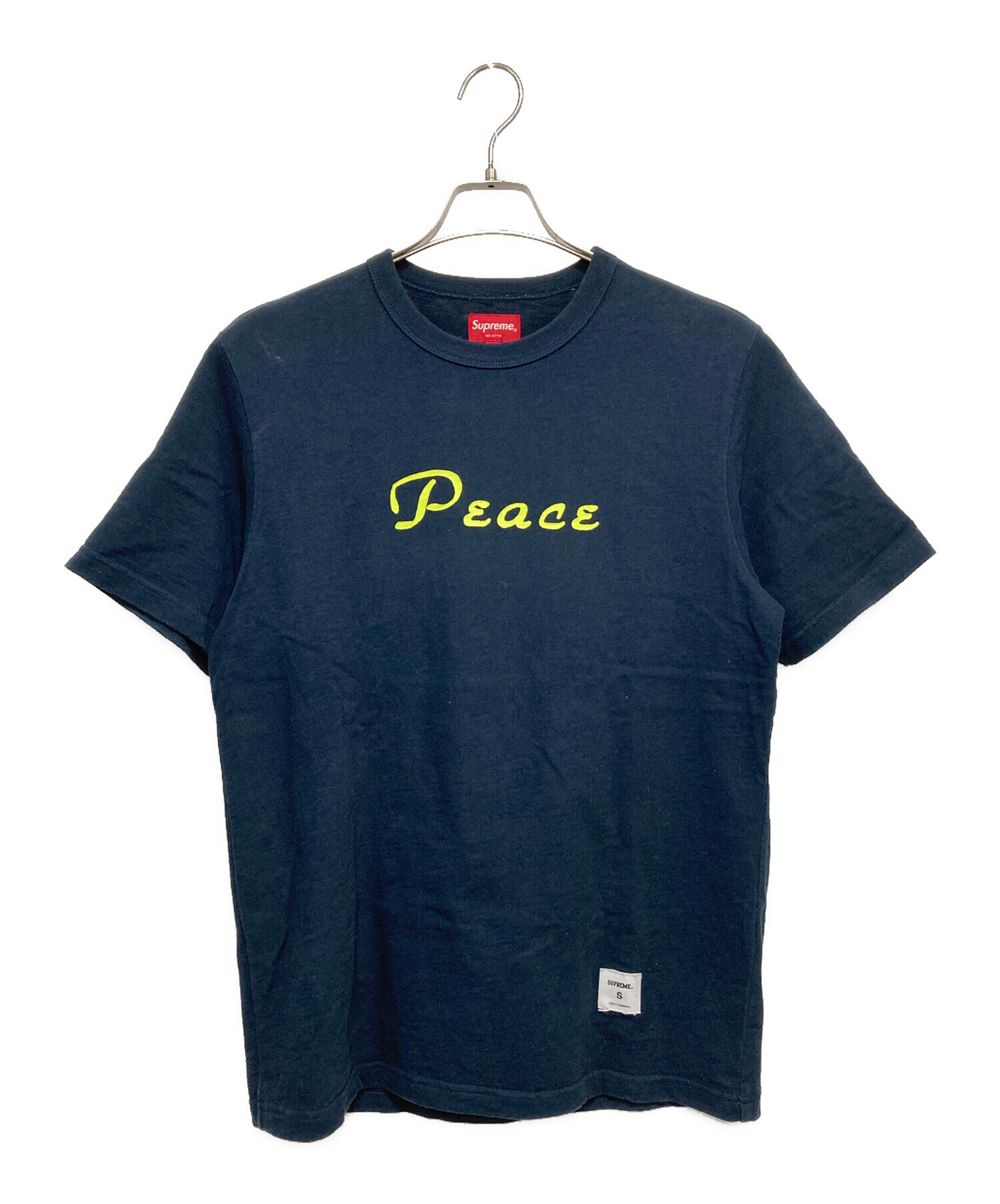 中古・古着通販】SUPREME (シュプリーム) Peace S/S Top ネイビー