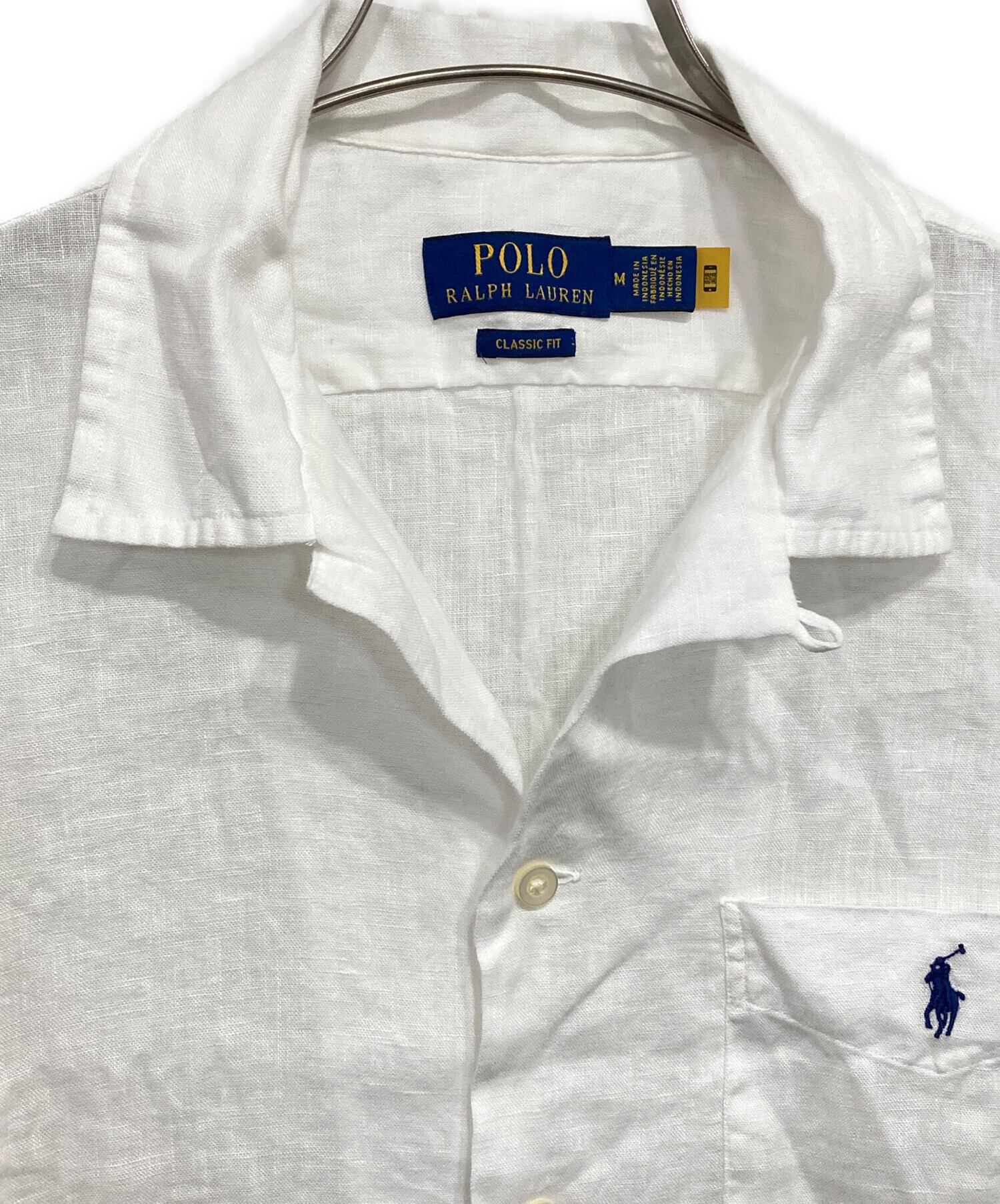【未使用品】現行 POLO RALPH LAUREN リネンシャツ L 中古・古着通販】POLO RALPH LAUREN (ポロ・ラルフローレン) リネン