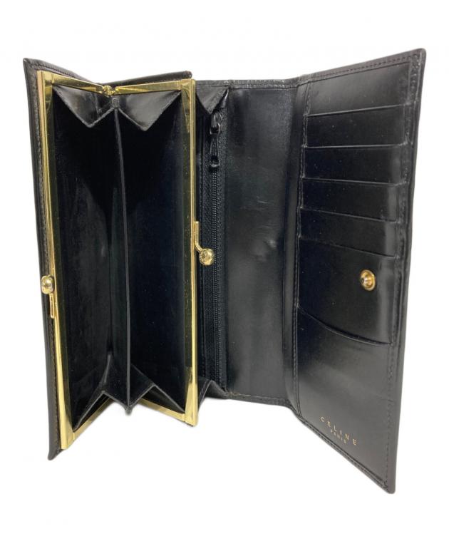 中古・古着通販】CELINE (セリーヌ) マカダム柄ウォレット ブラウン