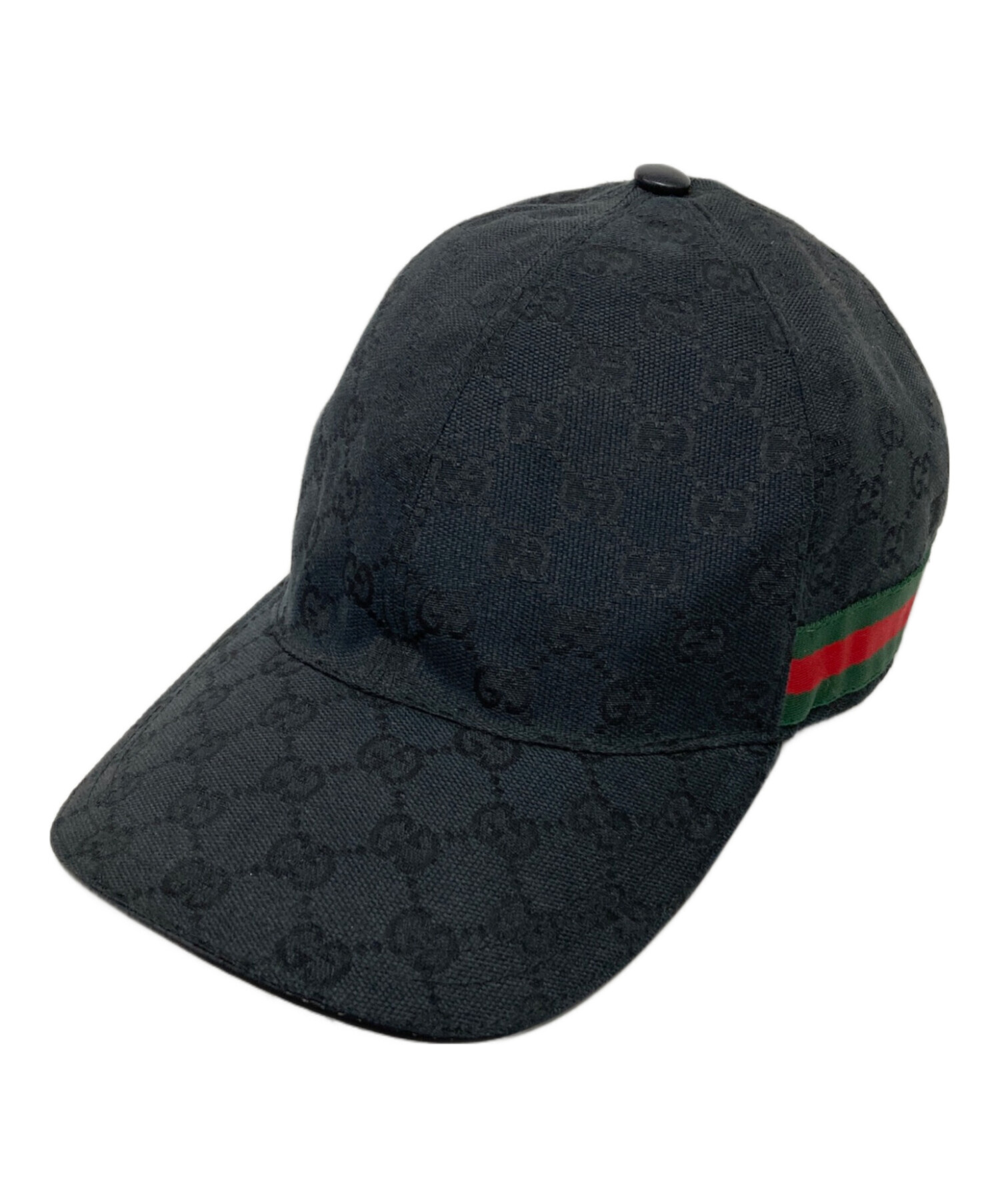 中古・古着通販】GUCCI (グッチ) GGキャンバスベースボールキャップ