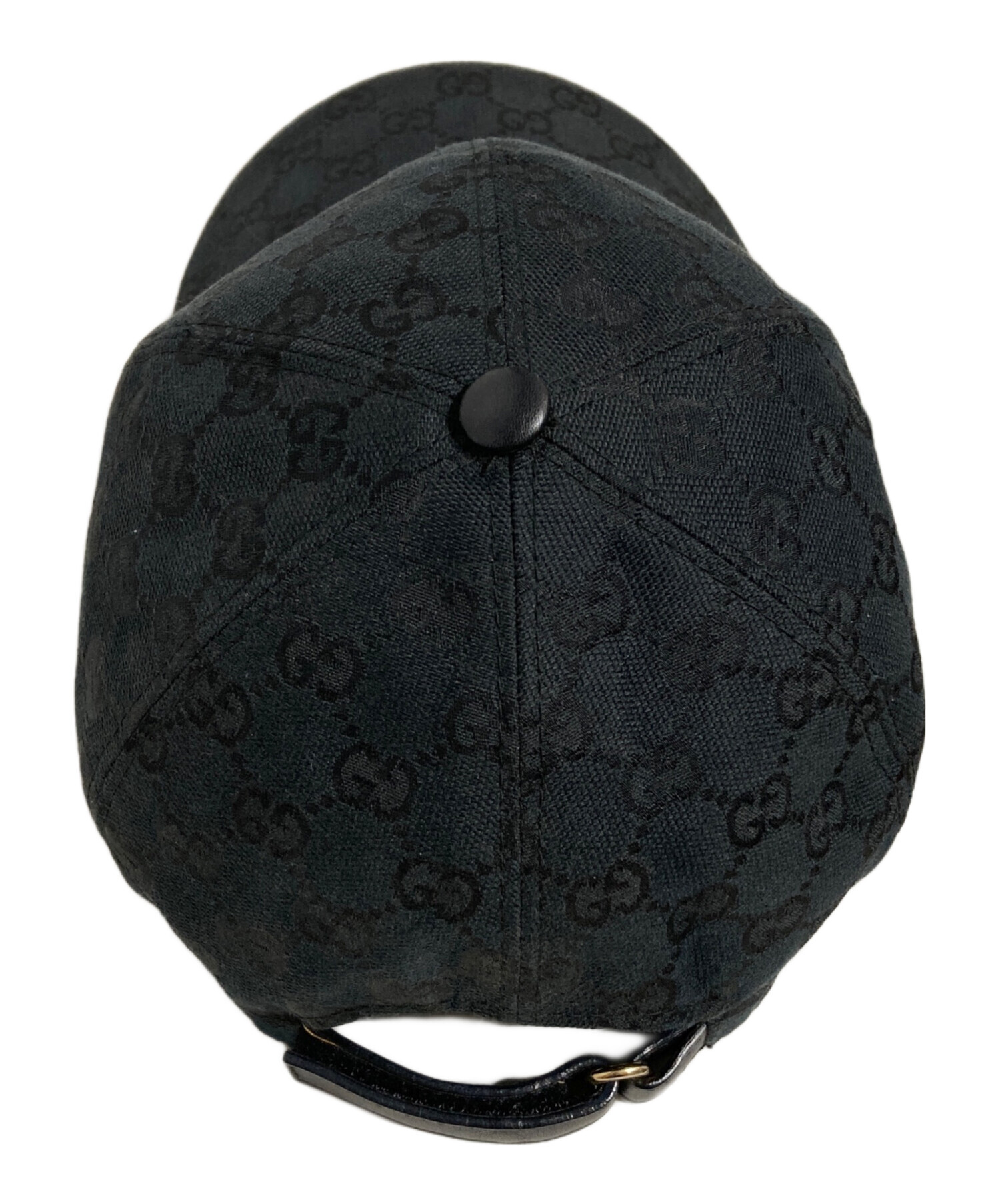 中古・古着通販】GUCCI (グッチ) GGキャンバスベースボールキャップ