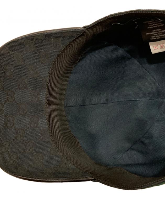 中古・古着通販】GUCCI (グッチ) GGキャンバスベースボールキャップ