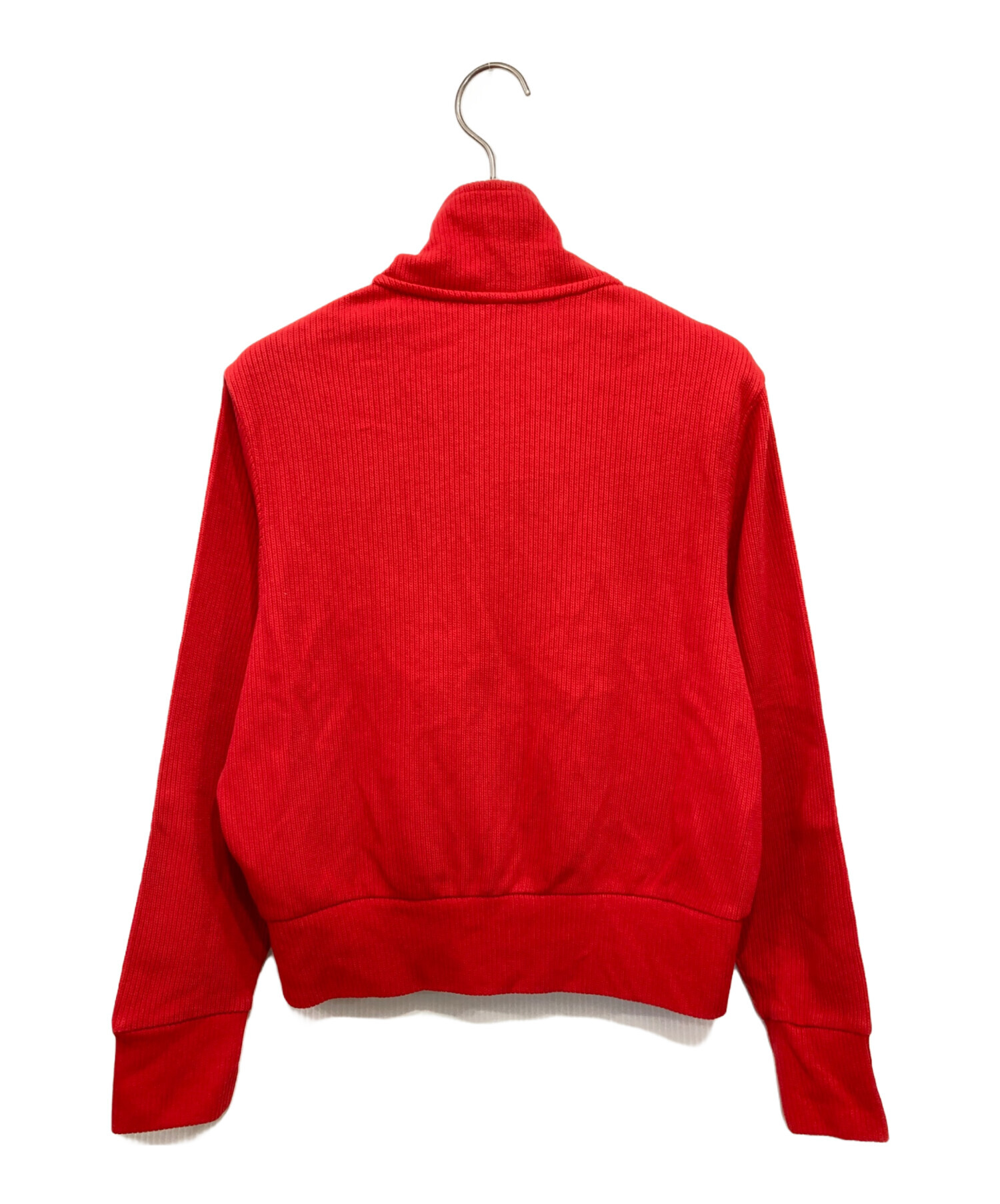 中古・古着通販】adidas (アディダス) ニットトップ レッド サイズ:L