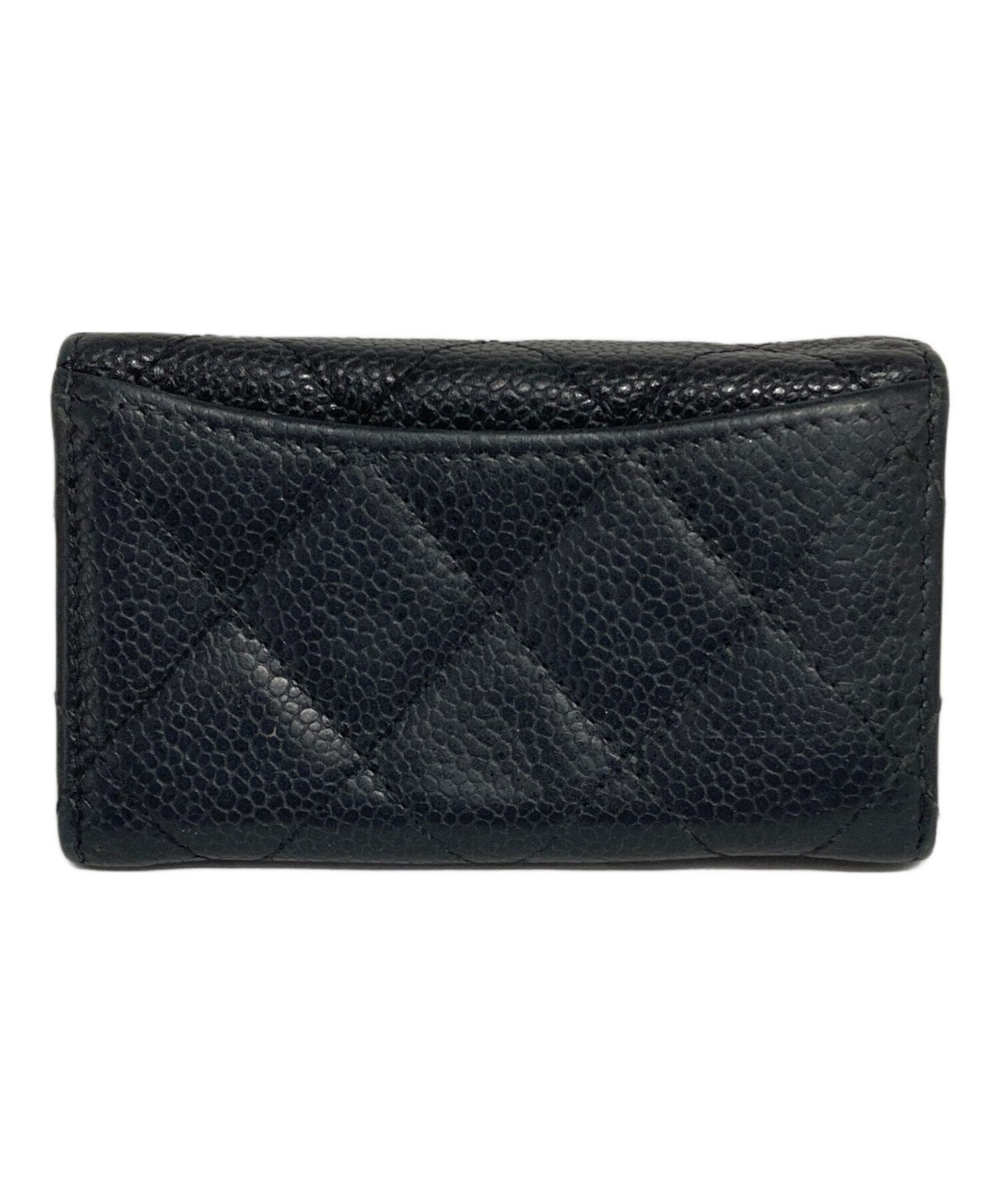 中古・古着通販】CHANEL (シャネル) マトラッセキーケース ブラック