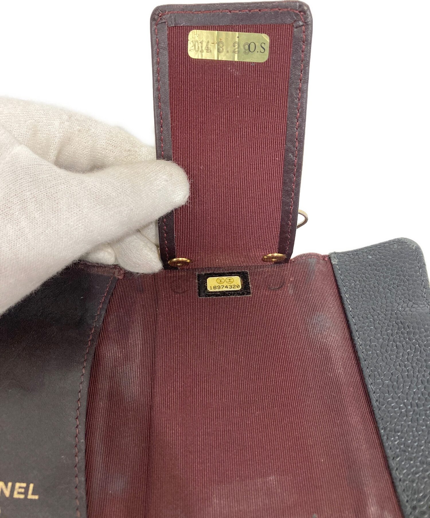 中古・古着通販】CHANEL (シャネル) マトラッセキーケース ブラック