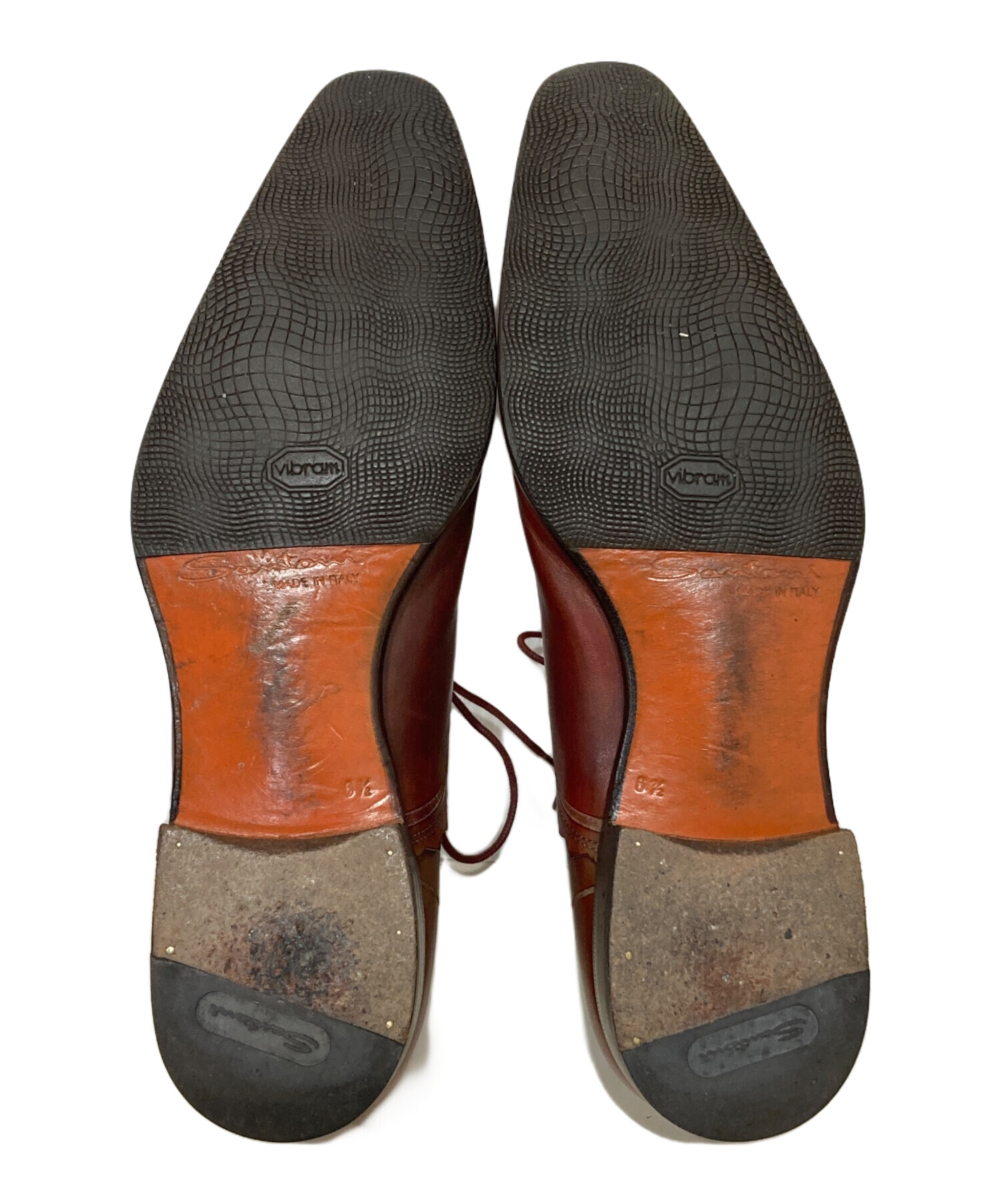 中古・古着通販】Santoni (サントーニ) メダリオンシューズ ブラウン