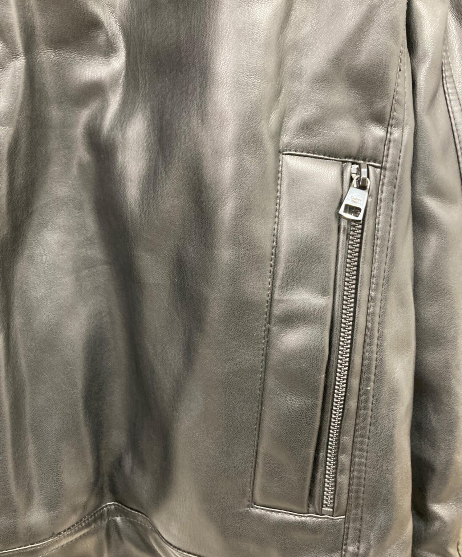 中古・古着通販】Calvin Klein (カルバンクライン) フェイクレザー