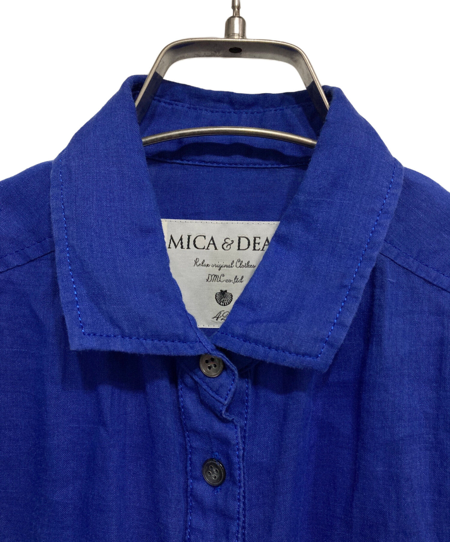 中古・古着通販】MICA&DEAL (マイカアンドディール) リネンオーバー 