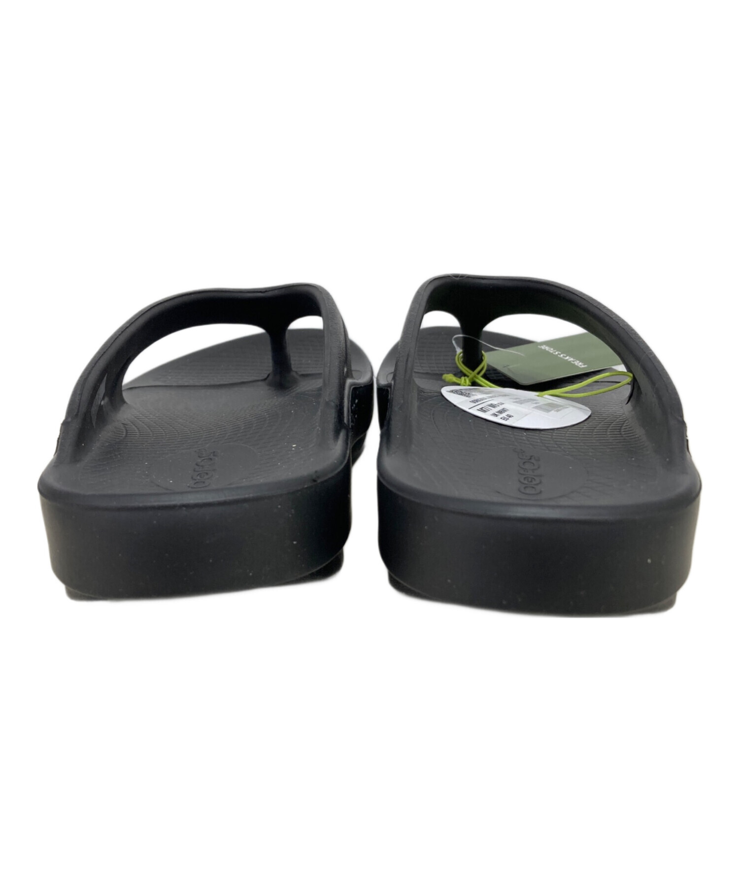 中古・古着通販】OOFOS (ウーフォス) リカバリーサンダル ブラック