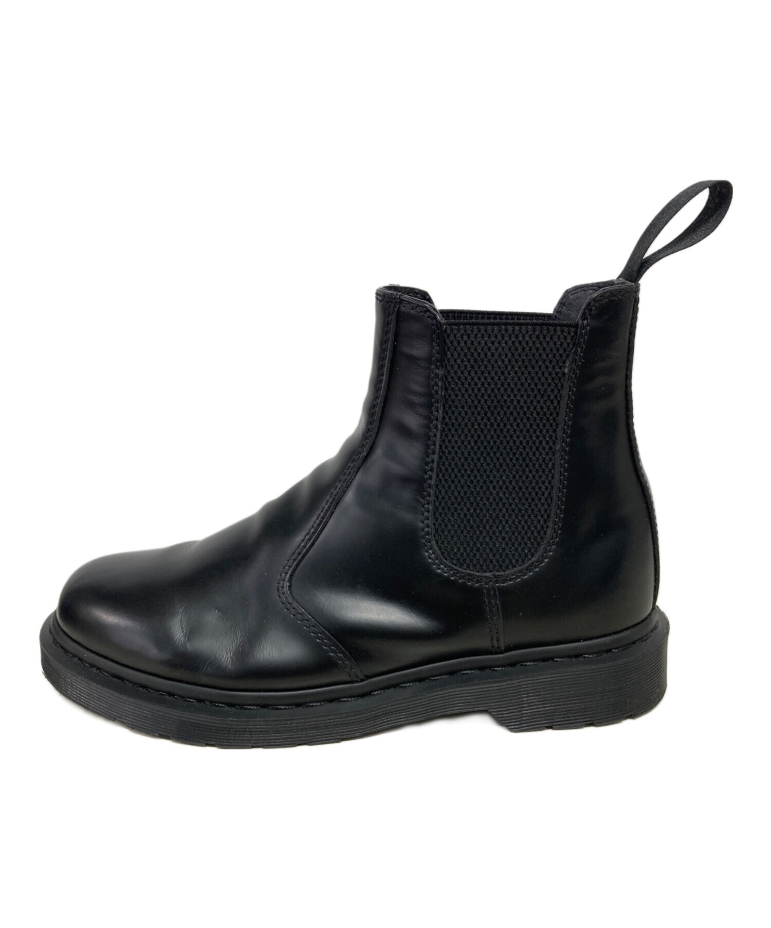 Dr. Martens サイドゴアブーツ ブラック 中古・古着通販】Dr.Martens (ドクターマーチン) サイドゴアブーツ