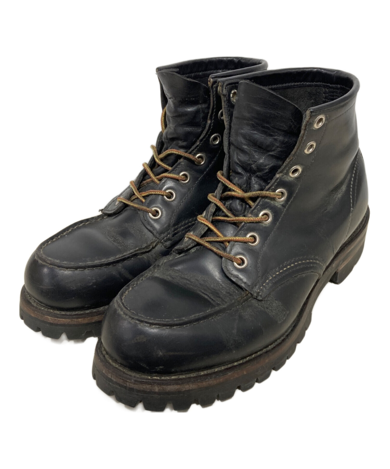 中古・古着通販】RED WING (レッドウィング) ブーツ ブラック サイズ 