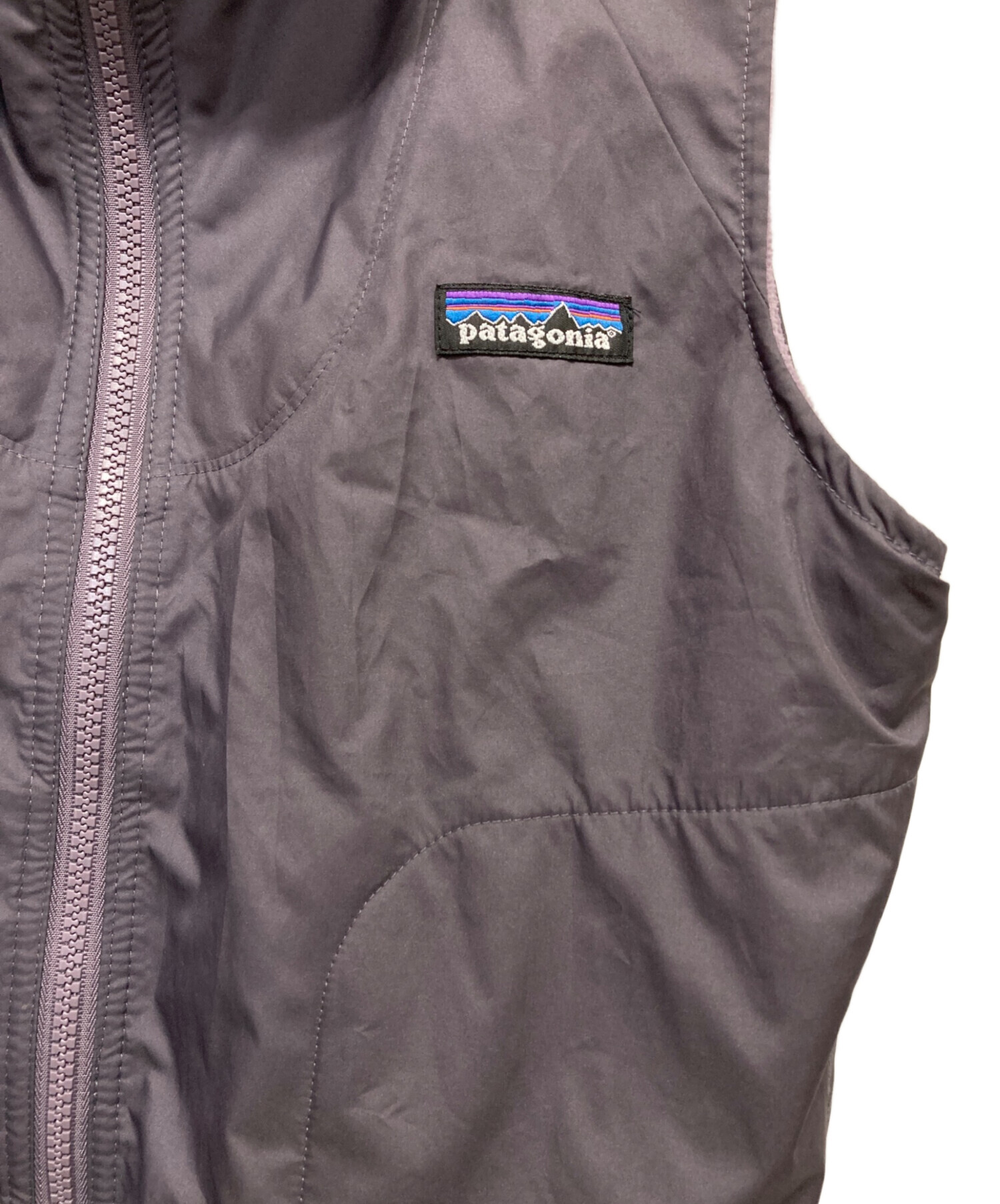 中古・古着通販】Patagonia (パタゴニア) リバーシブルベスト パープル