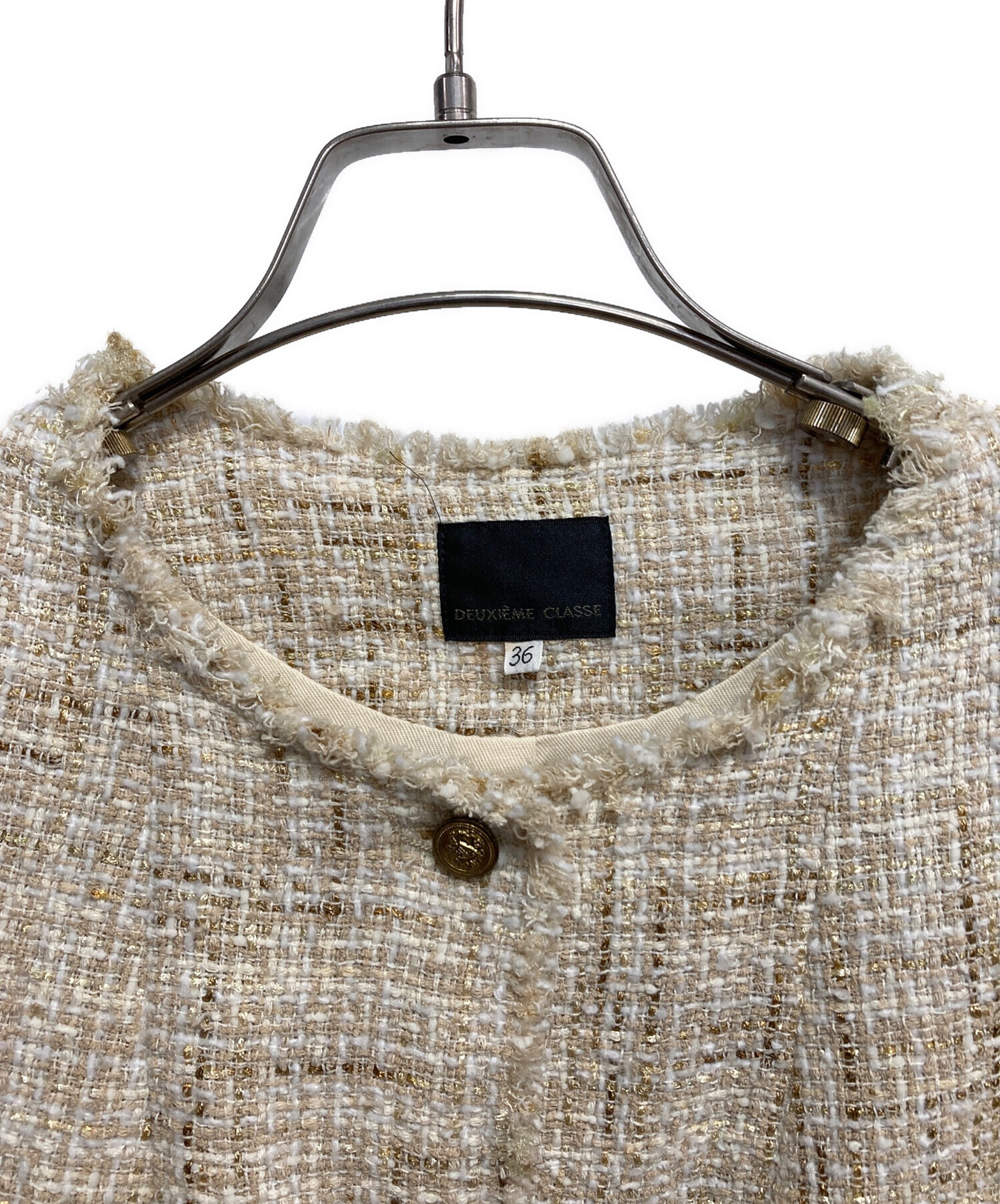 中古・古着通販】DEUXIEME CLASSE (ドゥーズィエム クラス) ツイード