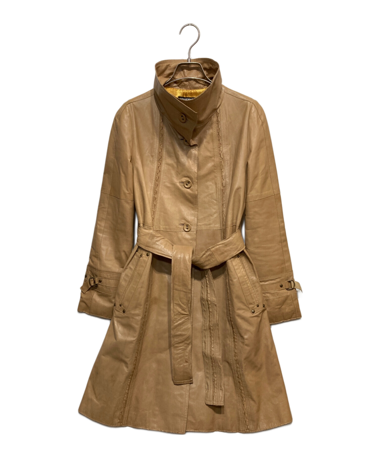 中古・古着通販】VIVIENNE TAM (ヴィヴィアンタム) レザーコート