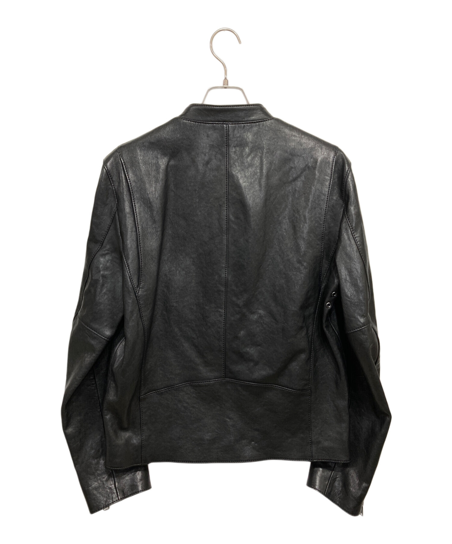 コーチ COACH 33779 シングル ラムレザー ライダースジャケット XS 中古・古着通販】COACH (コーチ) ラムレザー ライダースジャケット