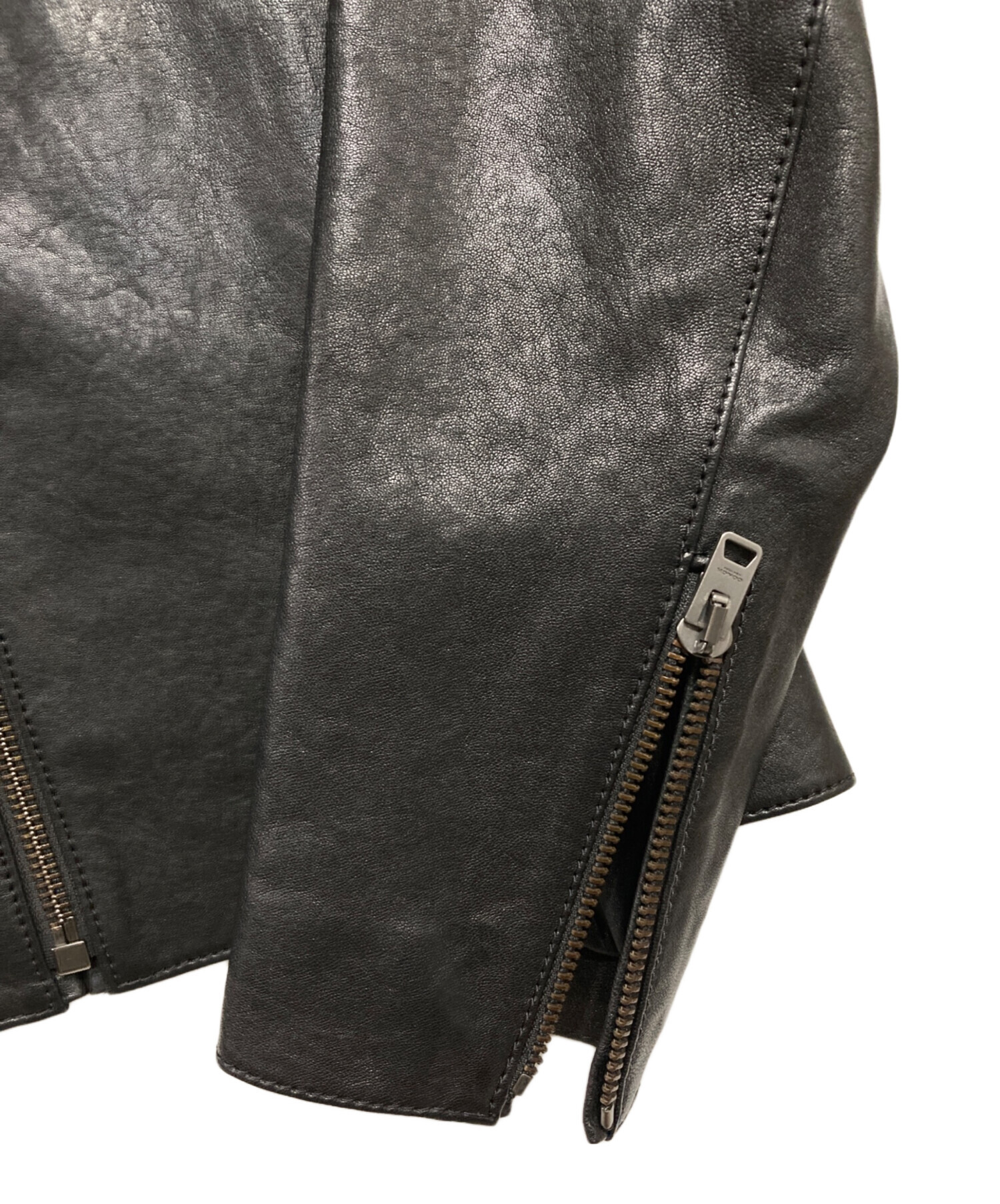 中古・古着通販】COACH (コーチ) ラムレザー ライダースジャケット