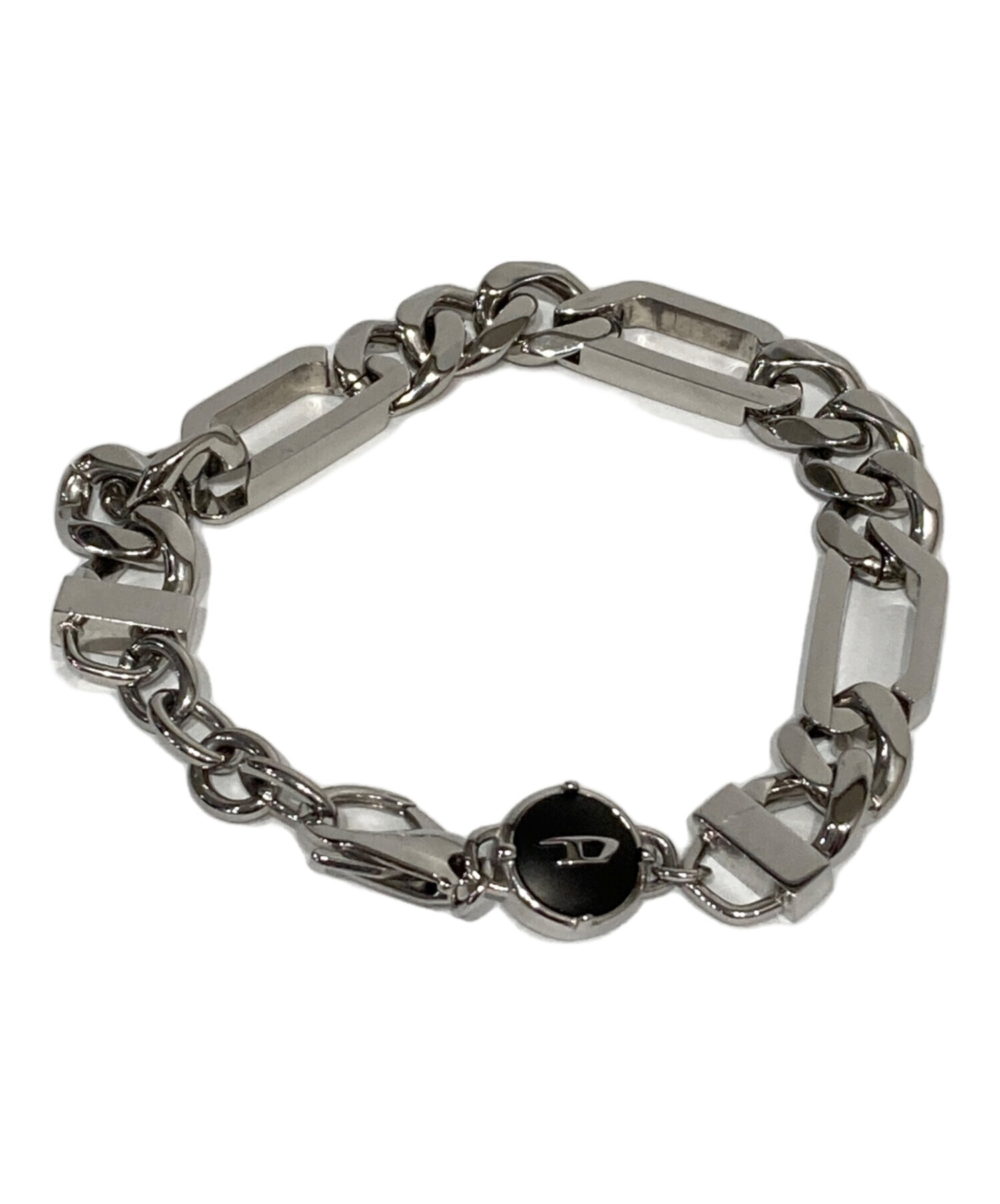 中古・古着通販】DIESEL (ディーゼル) ブレスレット シルバー