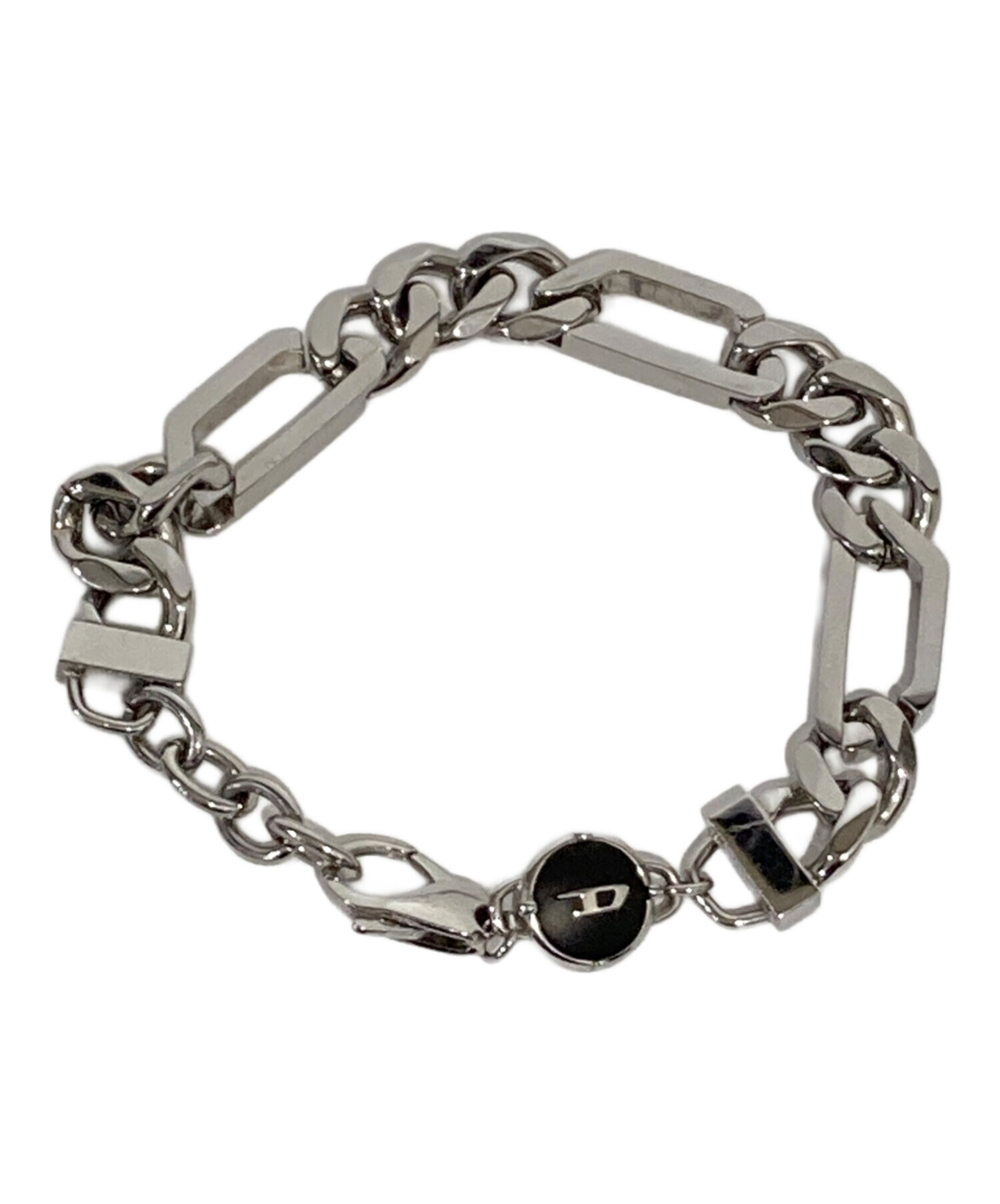 中古・古着通販】DIESEL (ディーゼル) ブレスレット シルバー