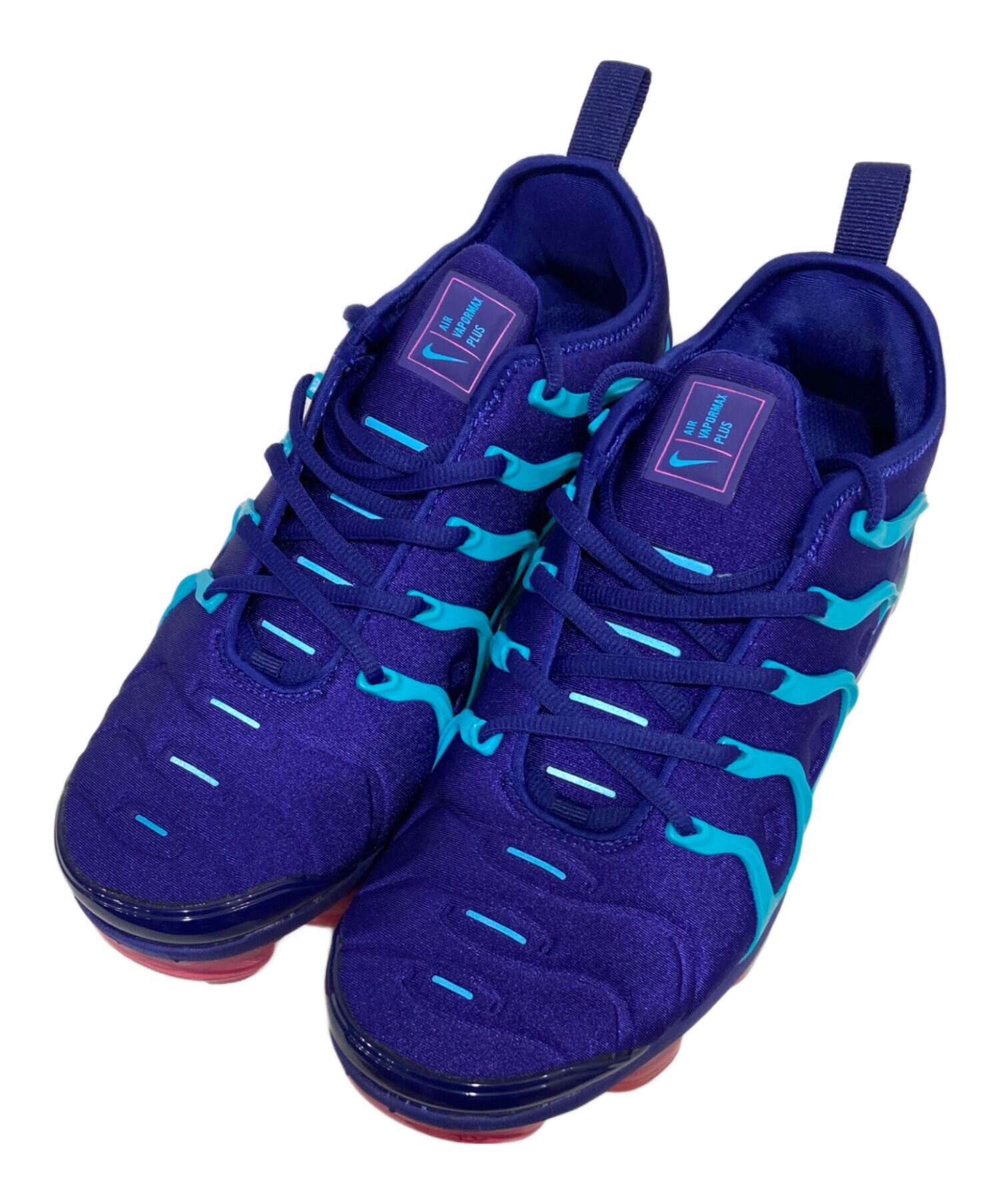 中古・古着通販】NIKE (ナイキ) AIR VAPORMAX PLUS ブルー サイズ:25.5