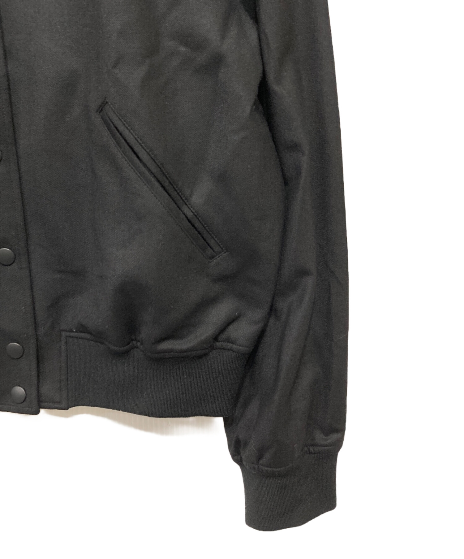 中古・古着通販】theory (セオリー) Sleek Saxony Varsity ブラック