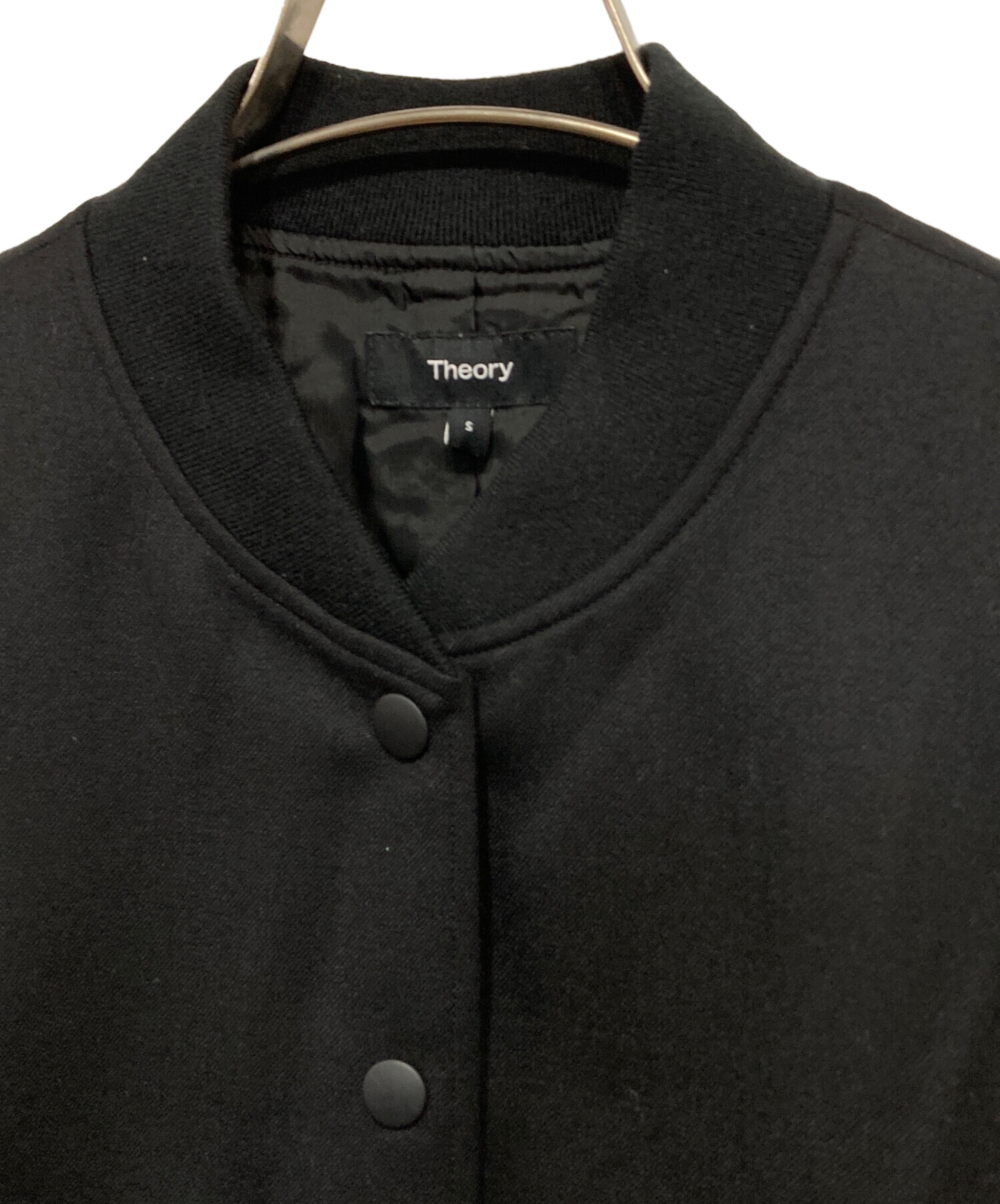 中古・古着通販】theory (セオリー) Sleek Saxony Varsity ブラック