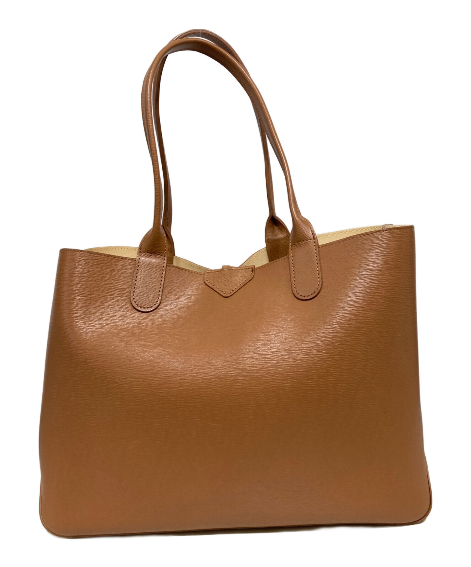 中古・古着通販】LONGCHAMP (ロンシャン) ロゾ リバーシブルトート